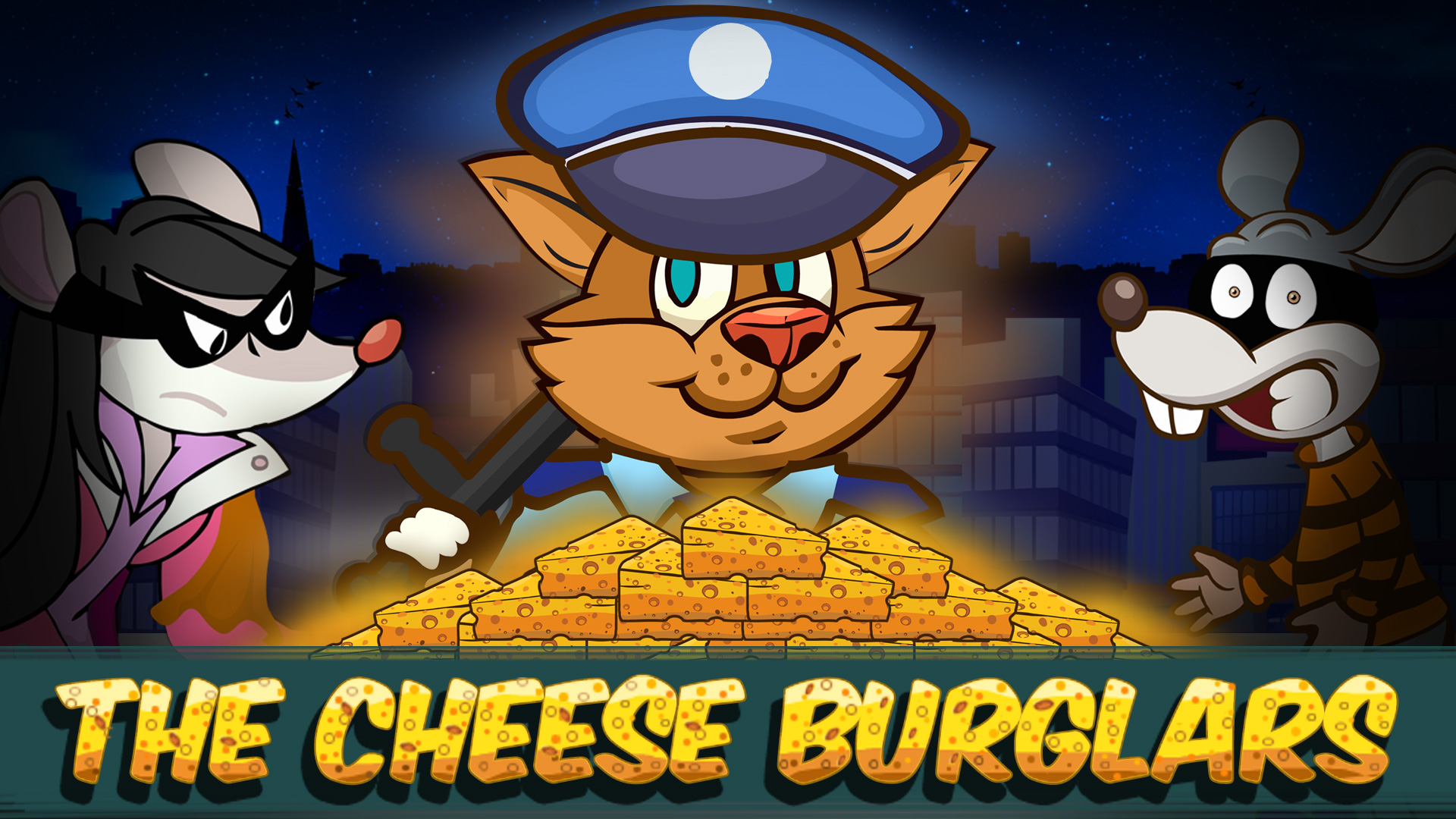 Cheese Burglars HTML5 Mobile and PC - INTRO