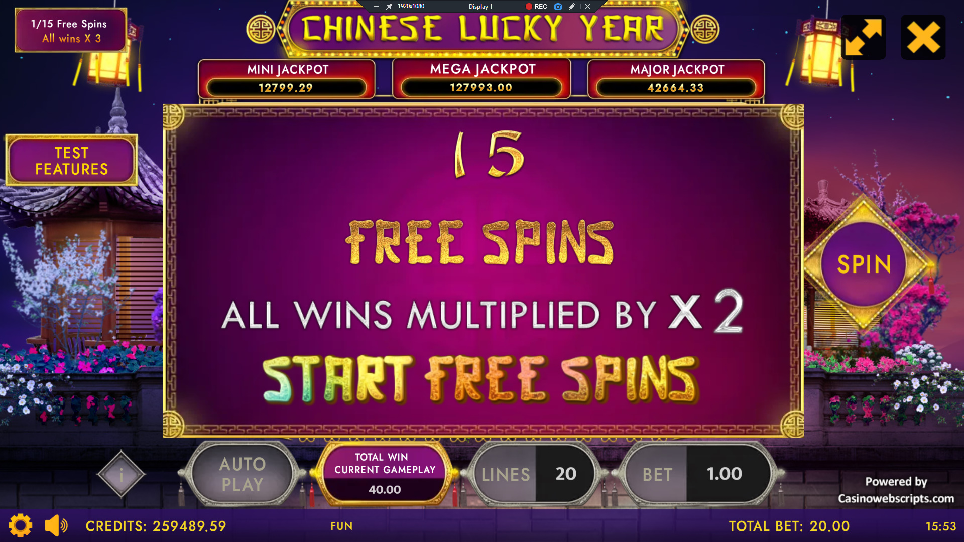 Chinese Lucky Year - FS Start