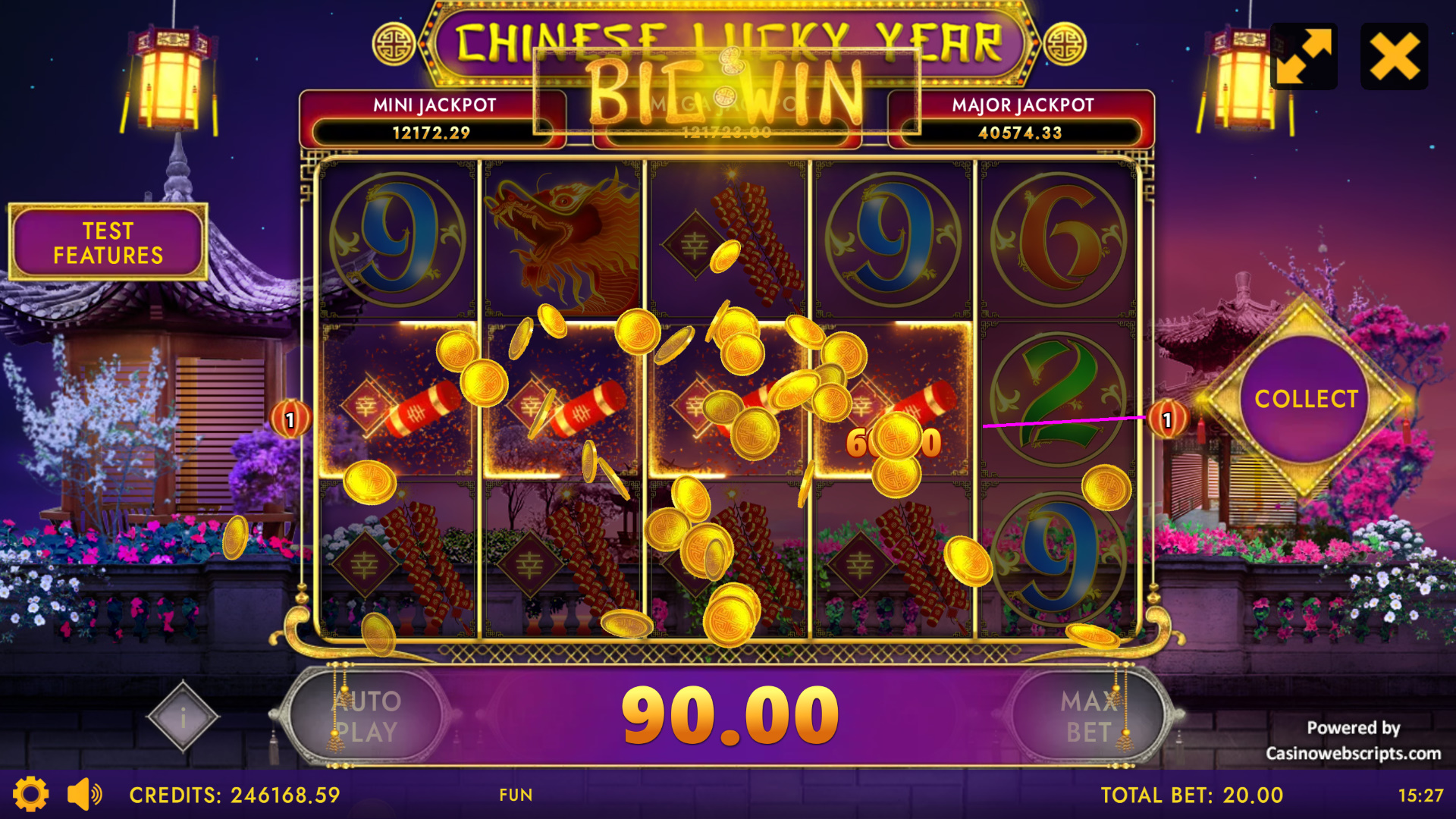 Chinese Lucky Year - Main Screen