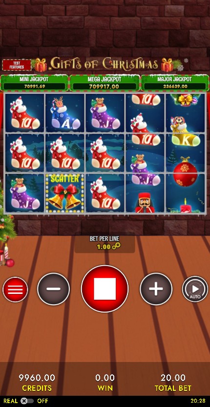 Gifts of Christmas HTML5 Mobile and PC — portrait