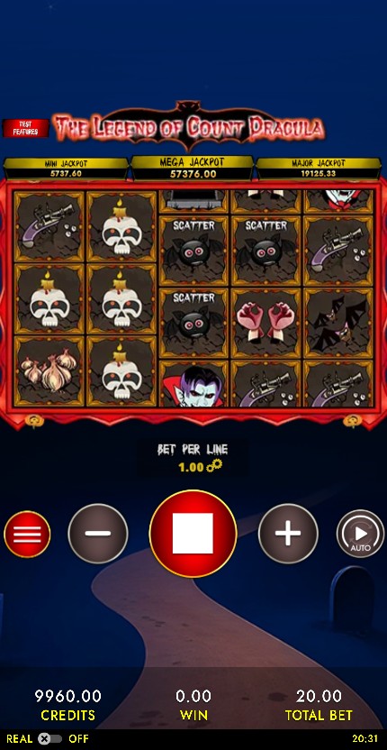 The Legend of Count Dracula HTML5 Mobile and PC — portrait