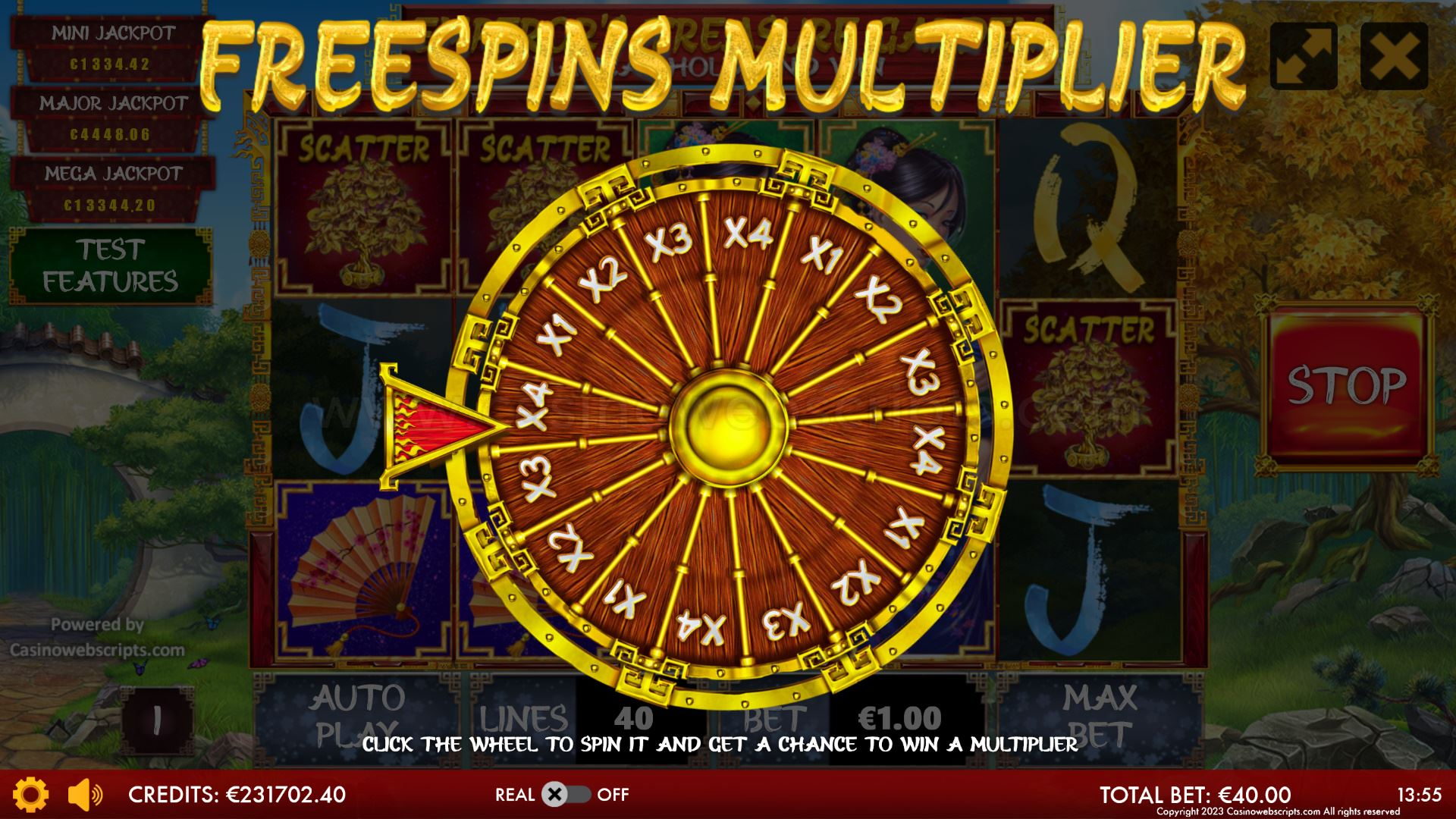 Emperor Treasure Garden - Magical Hold and Win - FS Trigger
