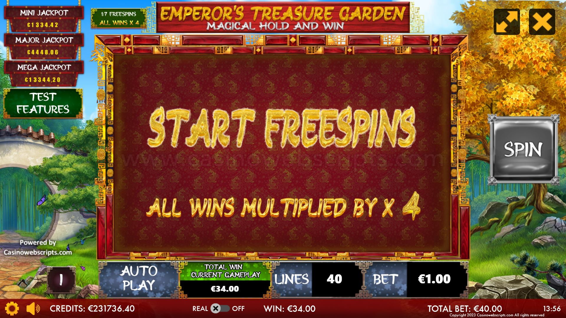 Emperor Treasure Garden - Magical Hold and Win - Preview #6