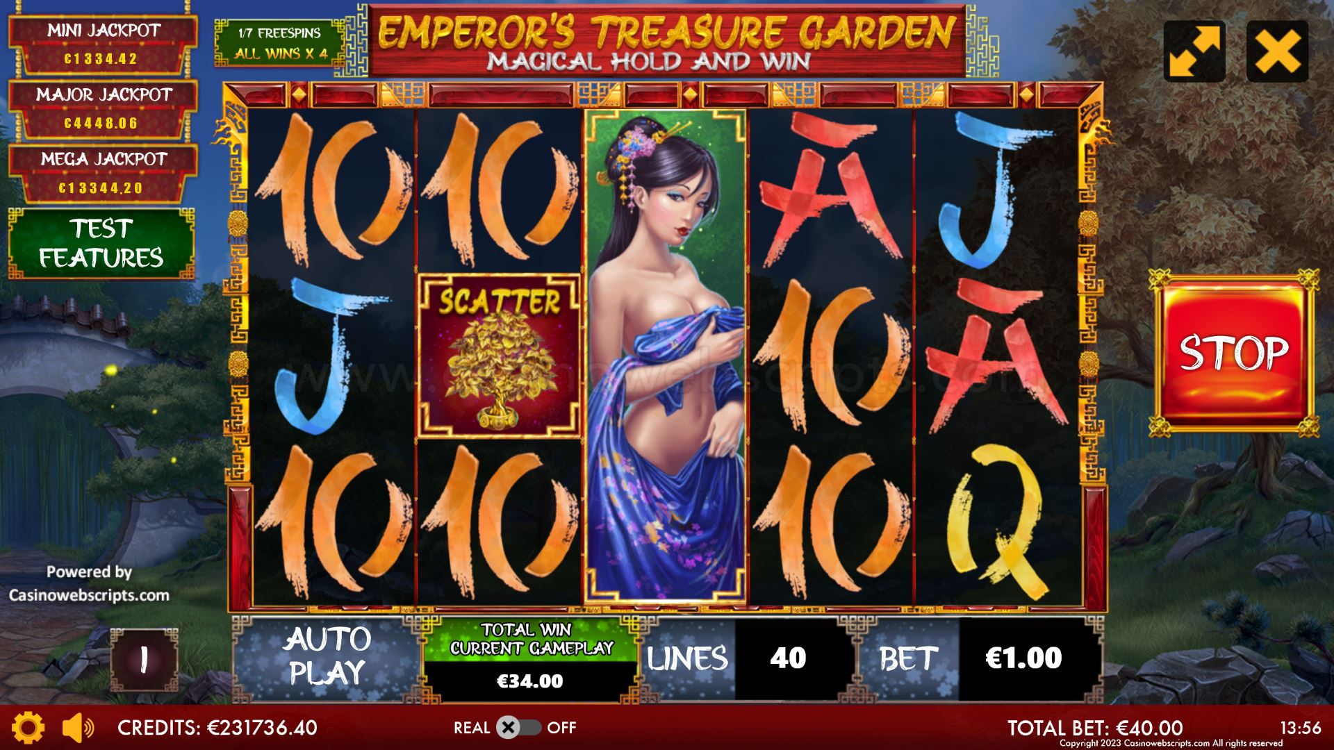 Emperor Treasure Garden - Magical Hold and Win - Preview #7