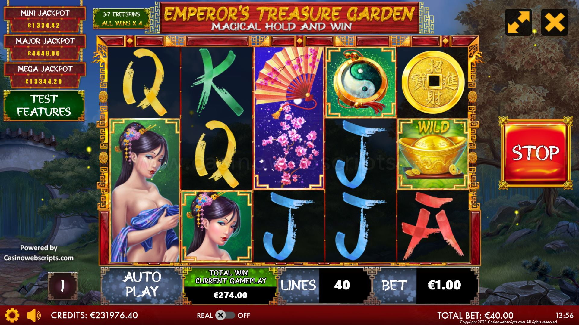 Emperor Treasure Garden - Magical Hold and Win - Preview #8