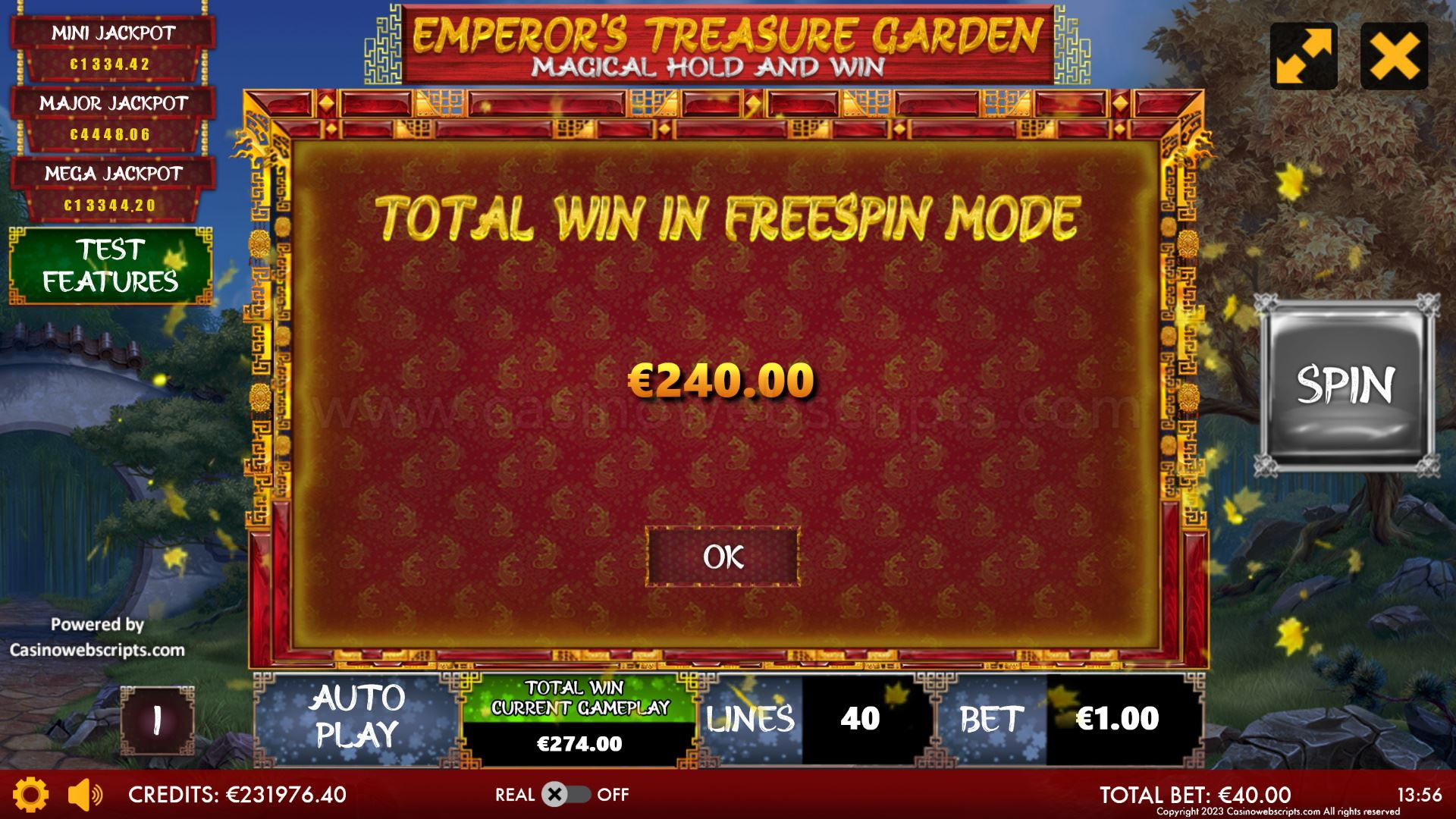 Emperor Treasure Garden - Magical Hold and Win - Preview #9