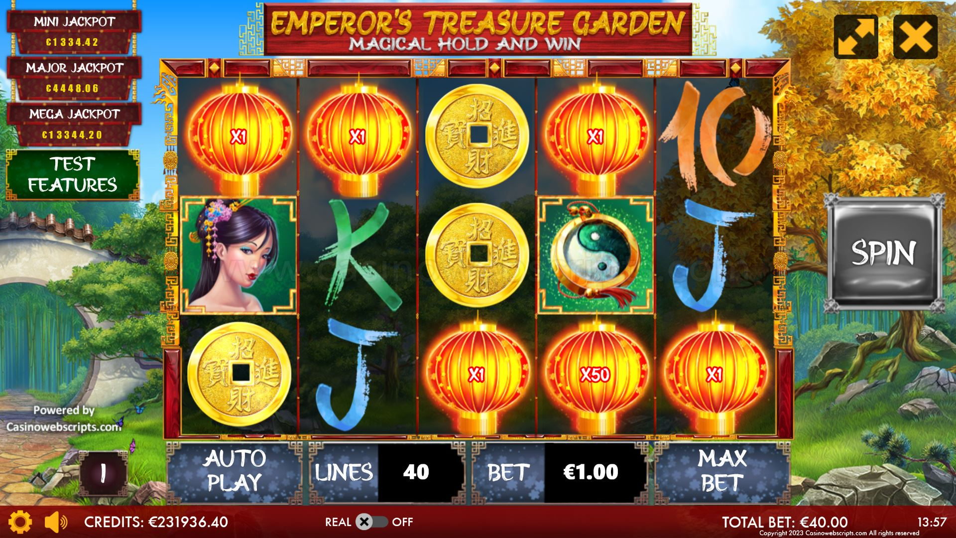 Emperor Treasure Garden - Magical Hold and Win - Preview #10