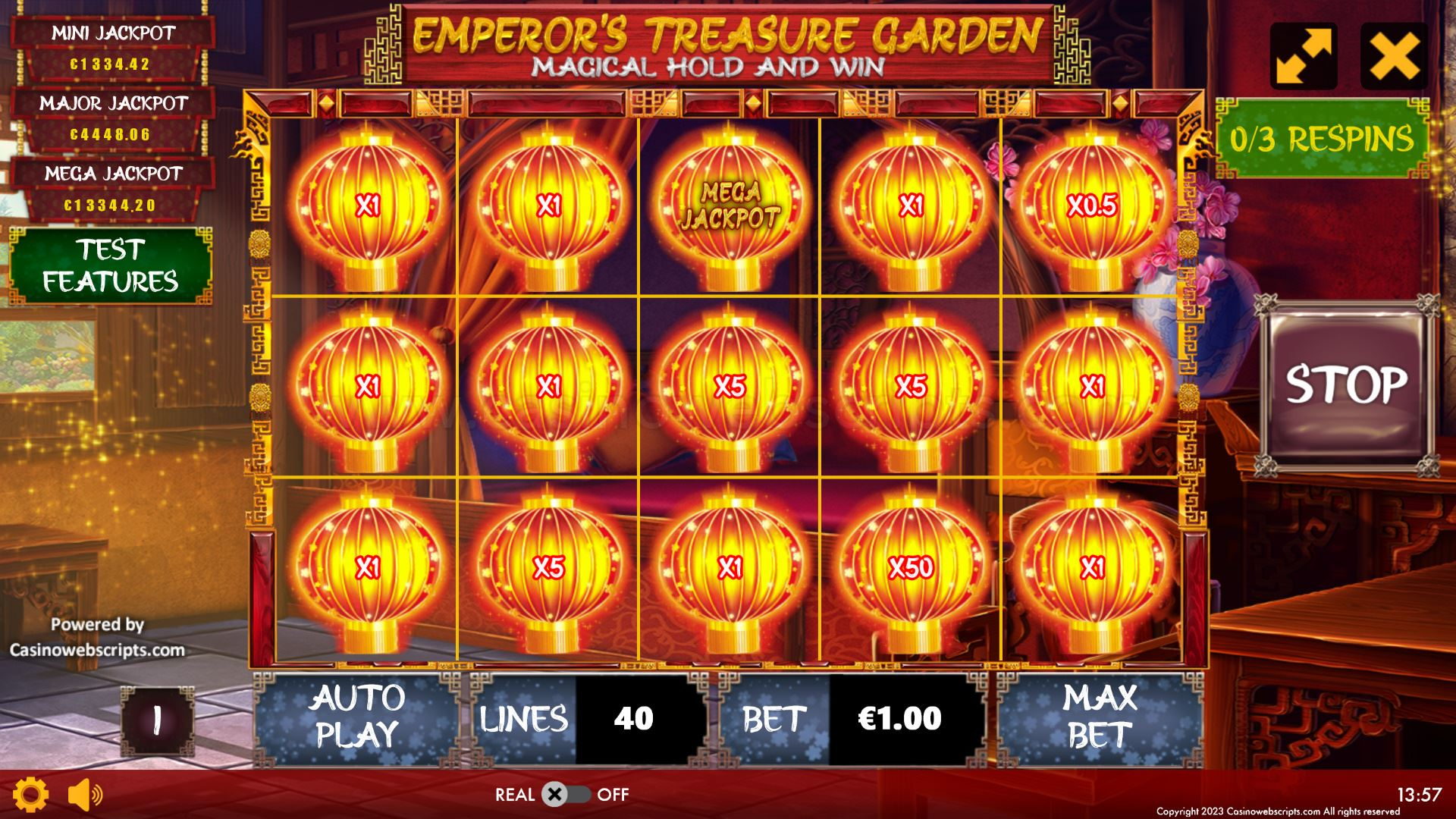 Emperor Treasure Garden - Magical Hold and Win - Preview #13