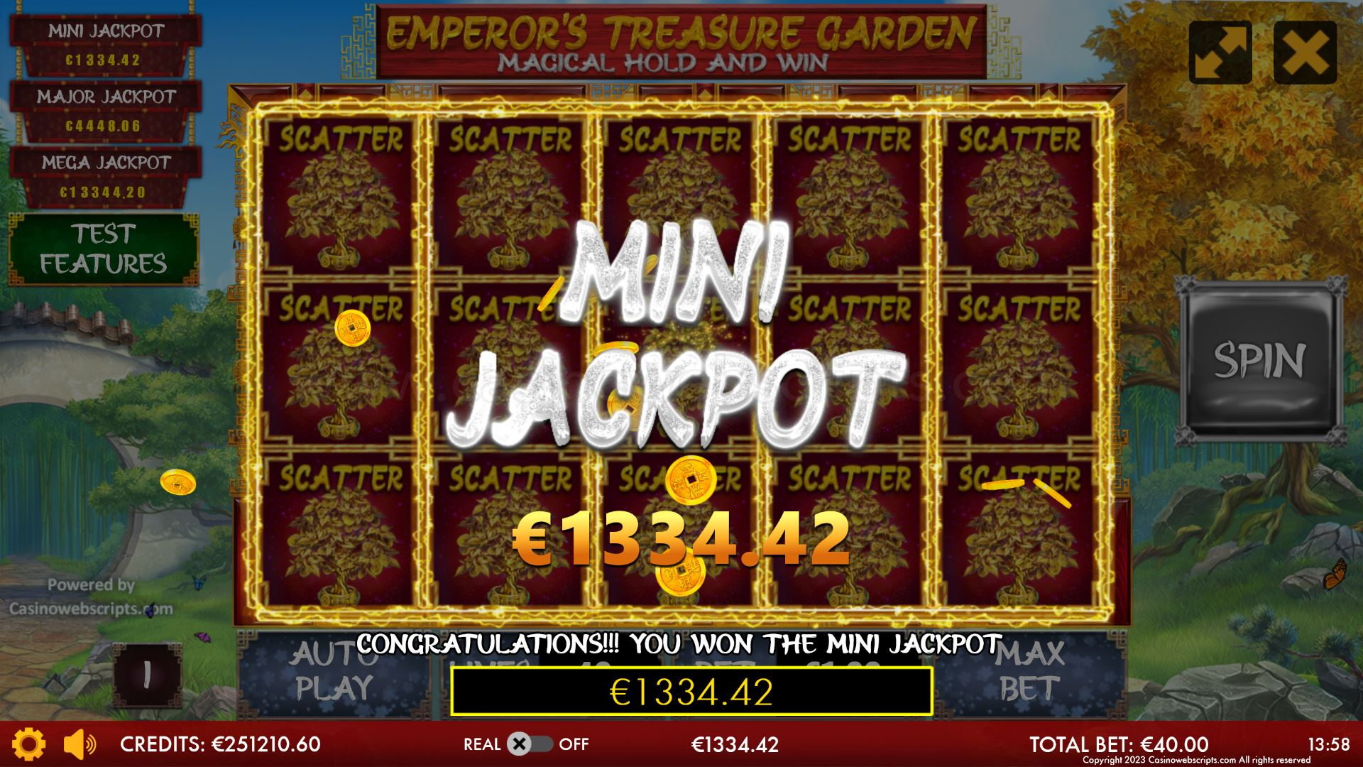 Emperor Treasure Garden - Magical Hold and Win - Preview #16