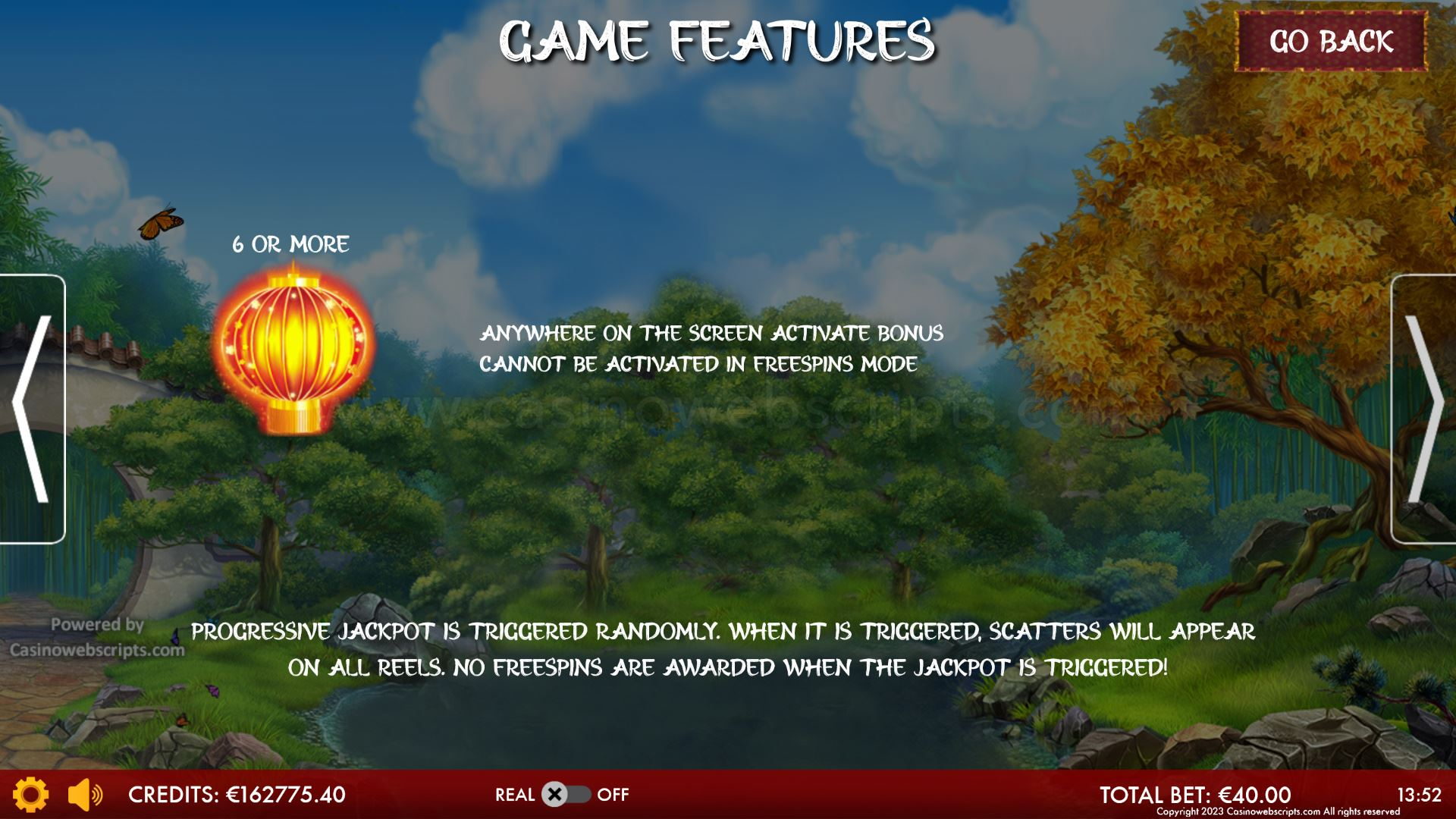 Emperor Treasure Garden - Magical Hold and Win - Features #2