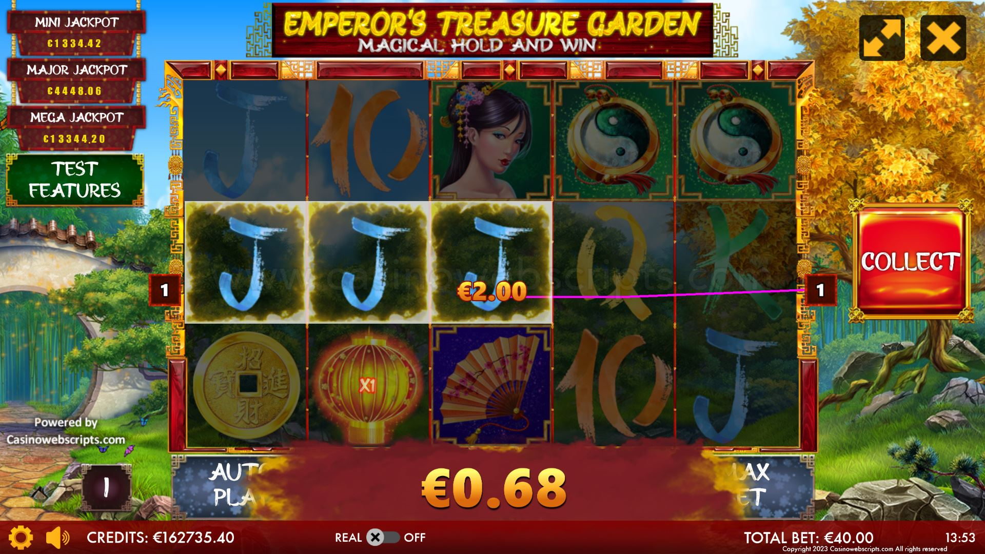 Emperor Treasure Garden - Magical Hold and Win - Preview #4