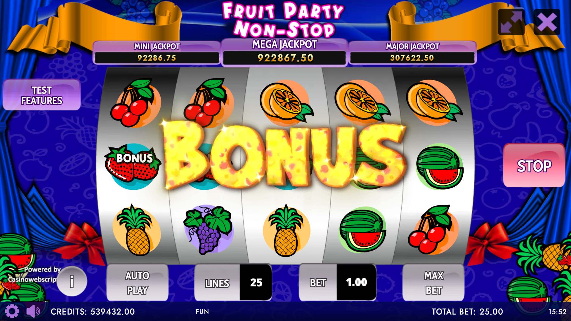 Fruit Party Non-Stop HTML5 Mobile and PC - Preview #5