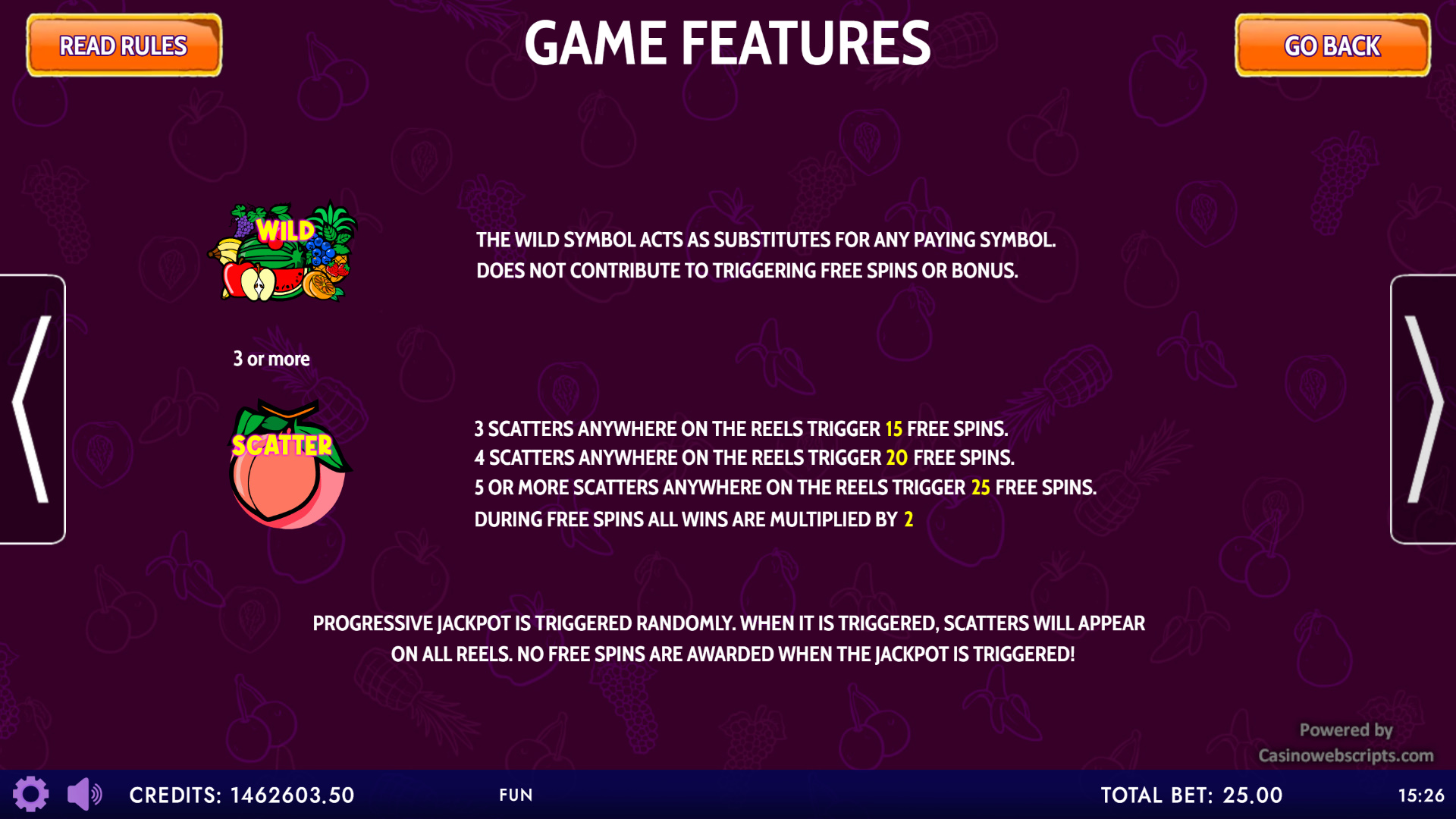 Fruit Party Non-Stop HTML5 Mobile and PC - Features #2