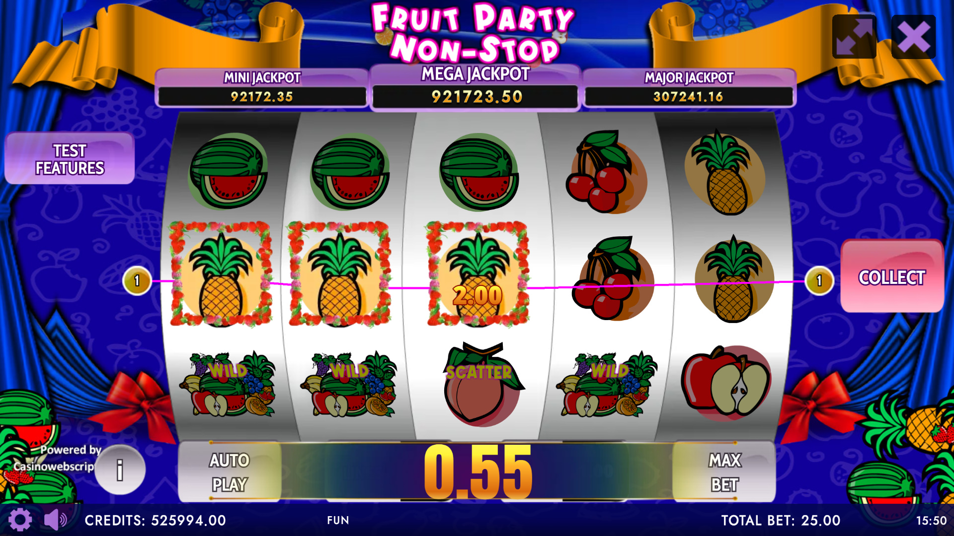 Fruit Party Non-Stop HTML5 Mobile and PC - Win