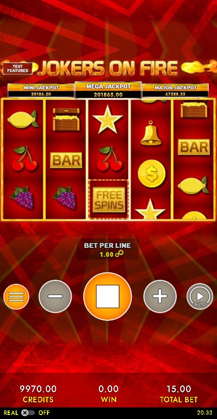 Jokers on Fire HTML5 Mobile and PC — portrait