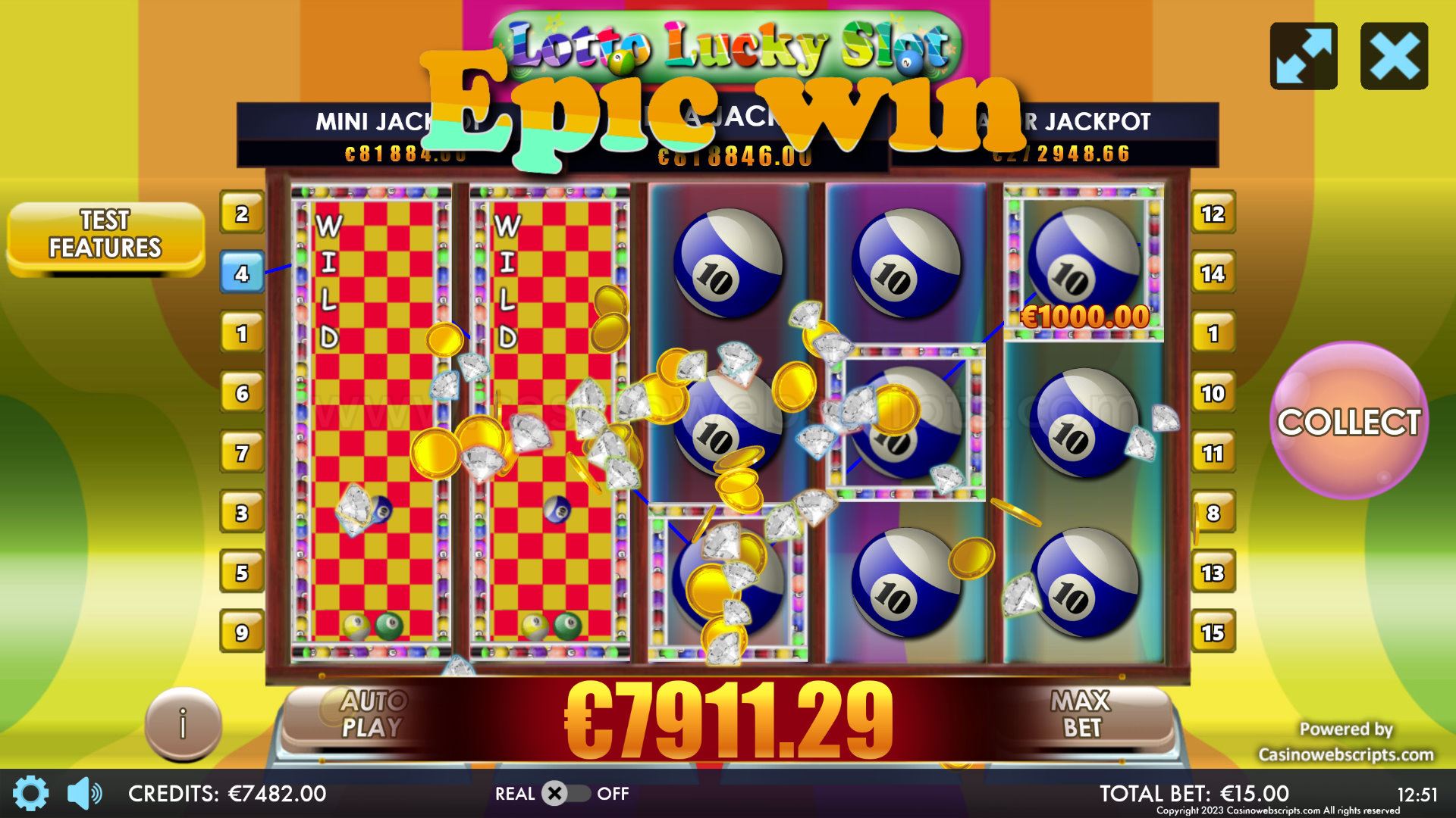 Lotto Lucky Slot Mobile and PC - Preview