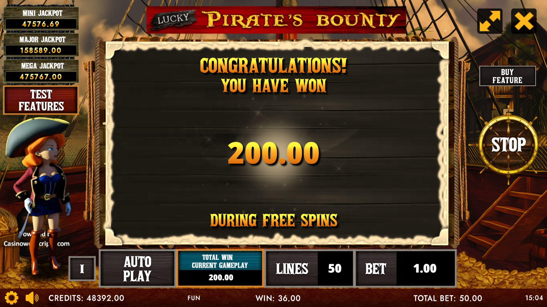 Lucky Pirate Bounty - HoldnWin - Preview #4
