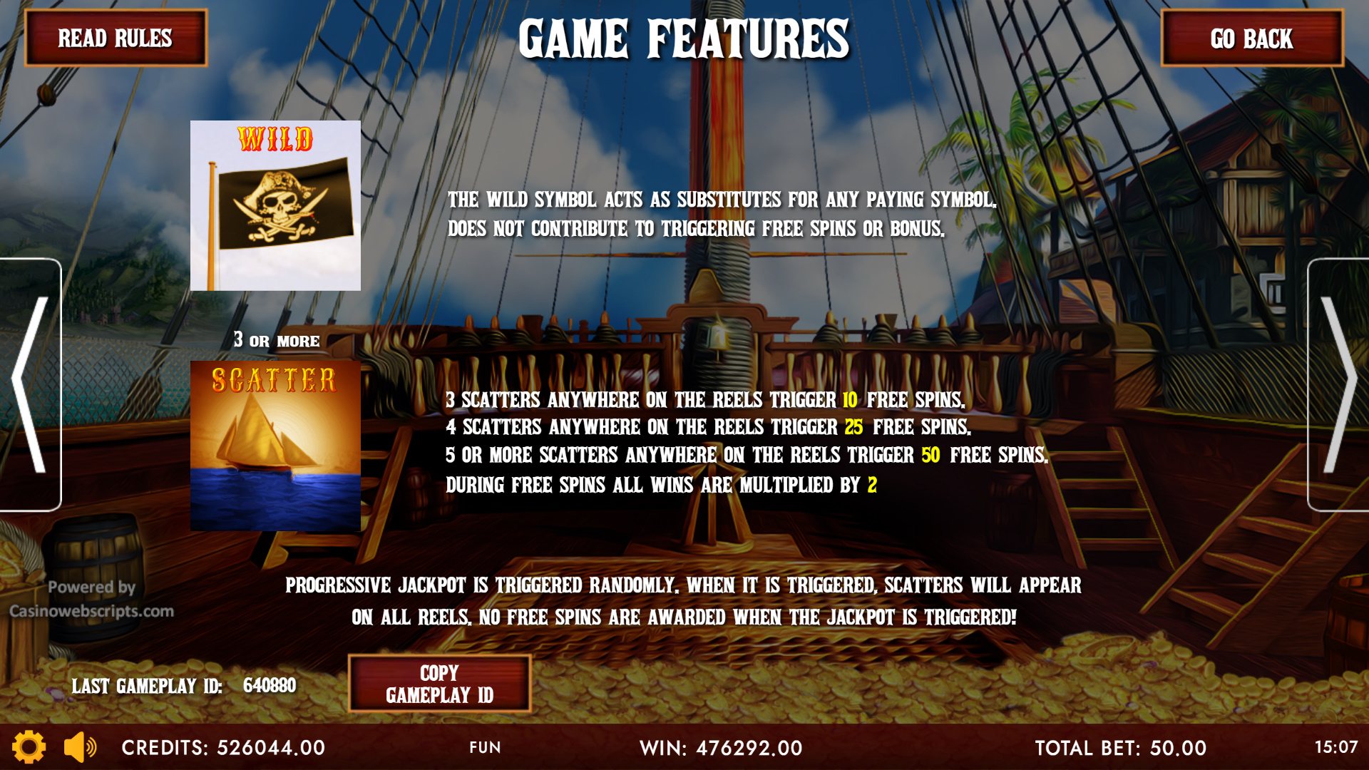 Lucky Pirate Bounty - HoldnWin - Preview #1