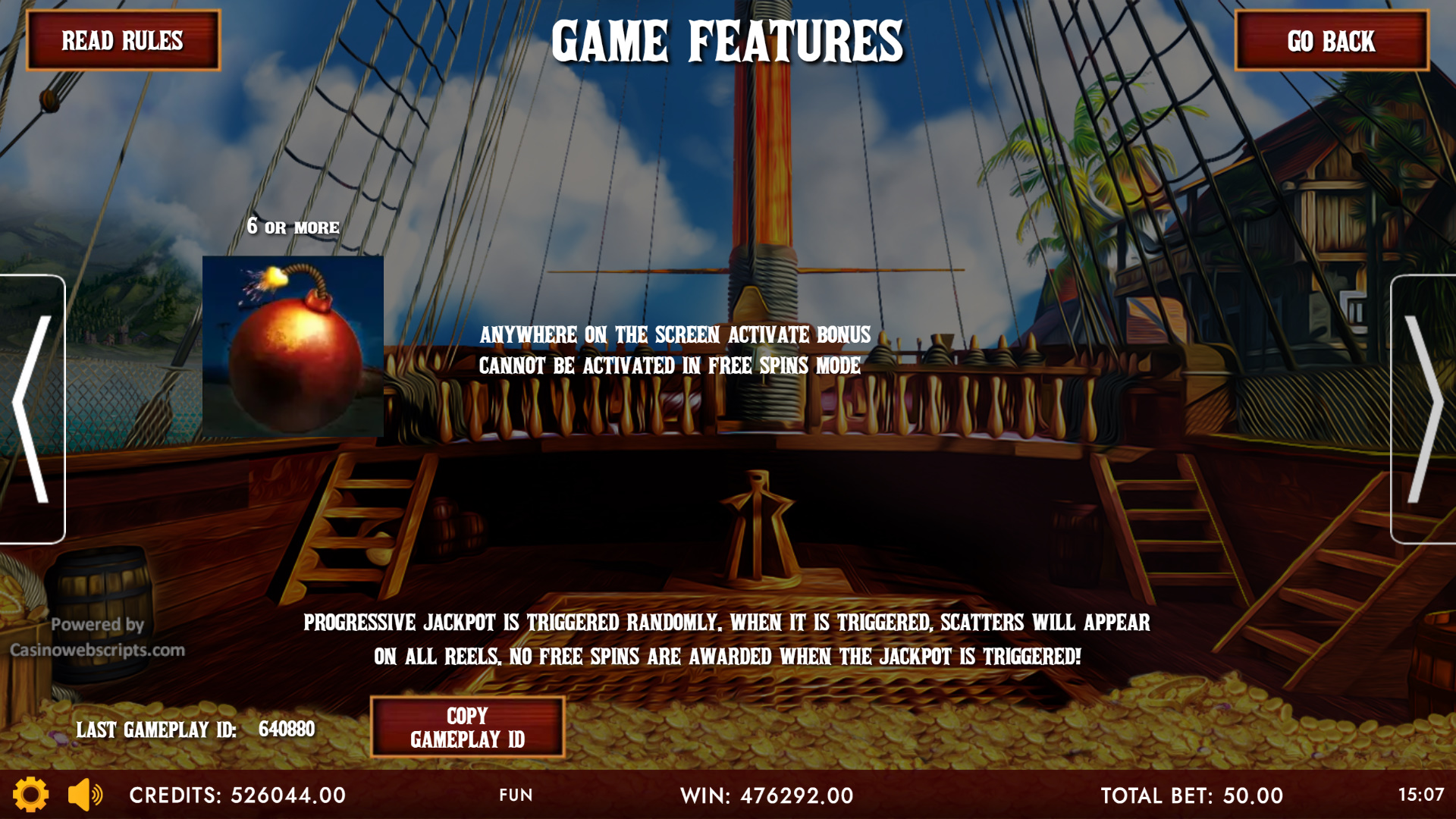 Lucky Pirate Bounty - HoldnWin - Preview #2