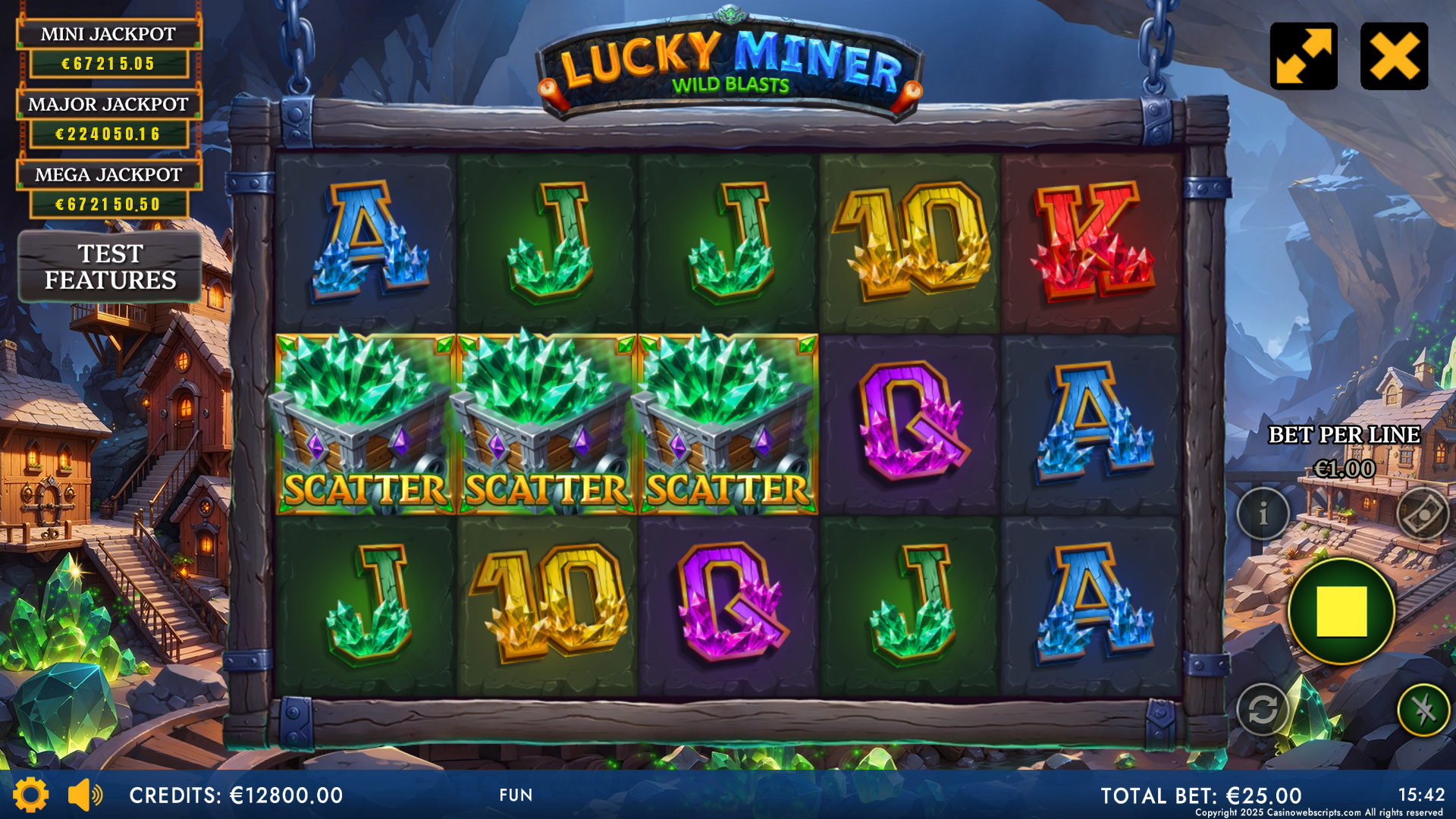 Lucky Miner - Wild Blasts - Preview #4