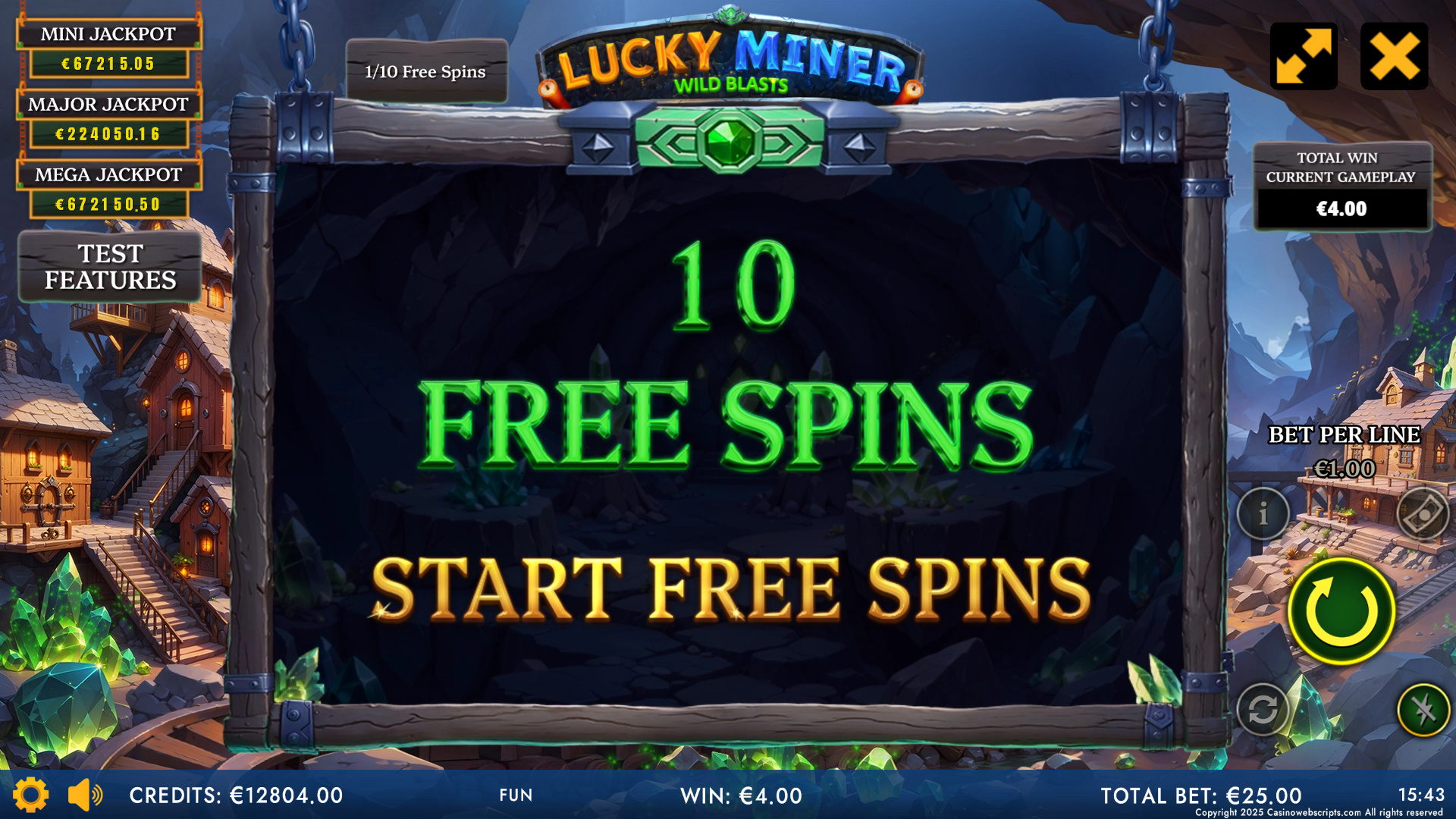 Lucky Miner - Wild Blasts - Preview #5