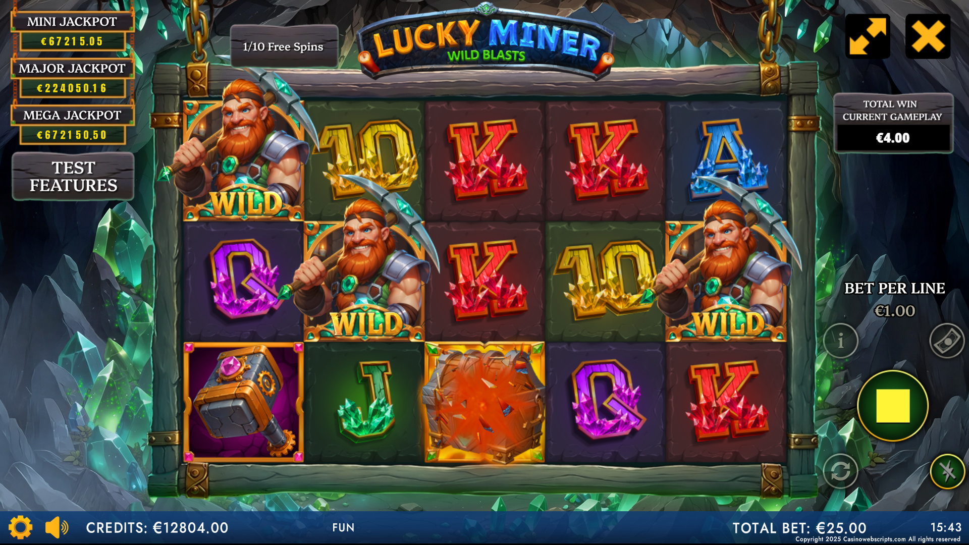 Lucky Miner - Wild Blasts - Preview #6