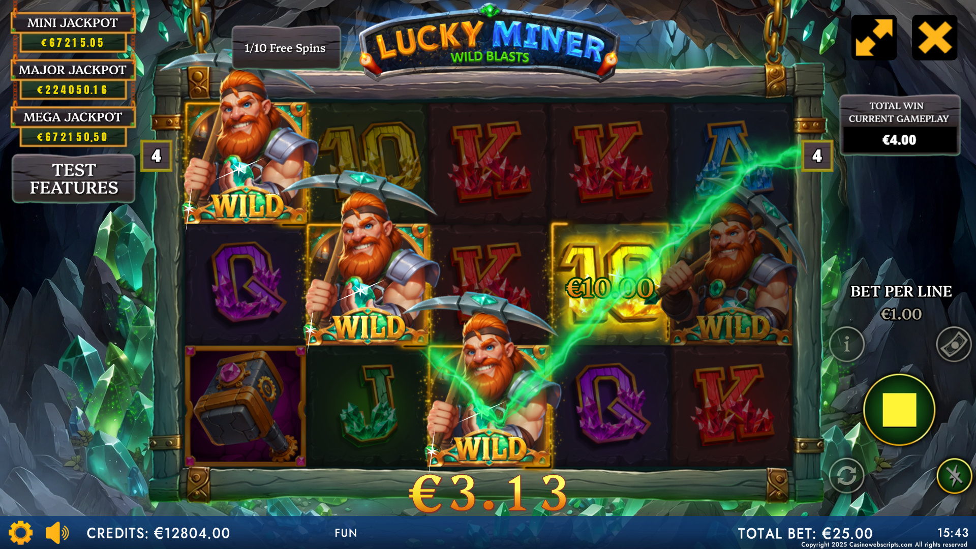 Lucky Miner - Wild Blasts - Preview #7