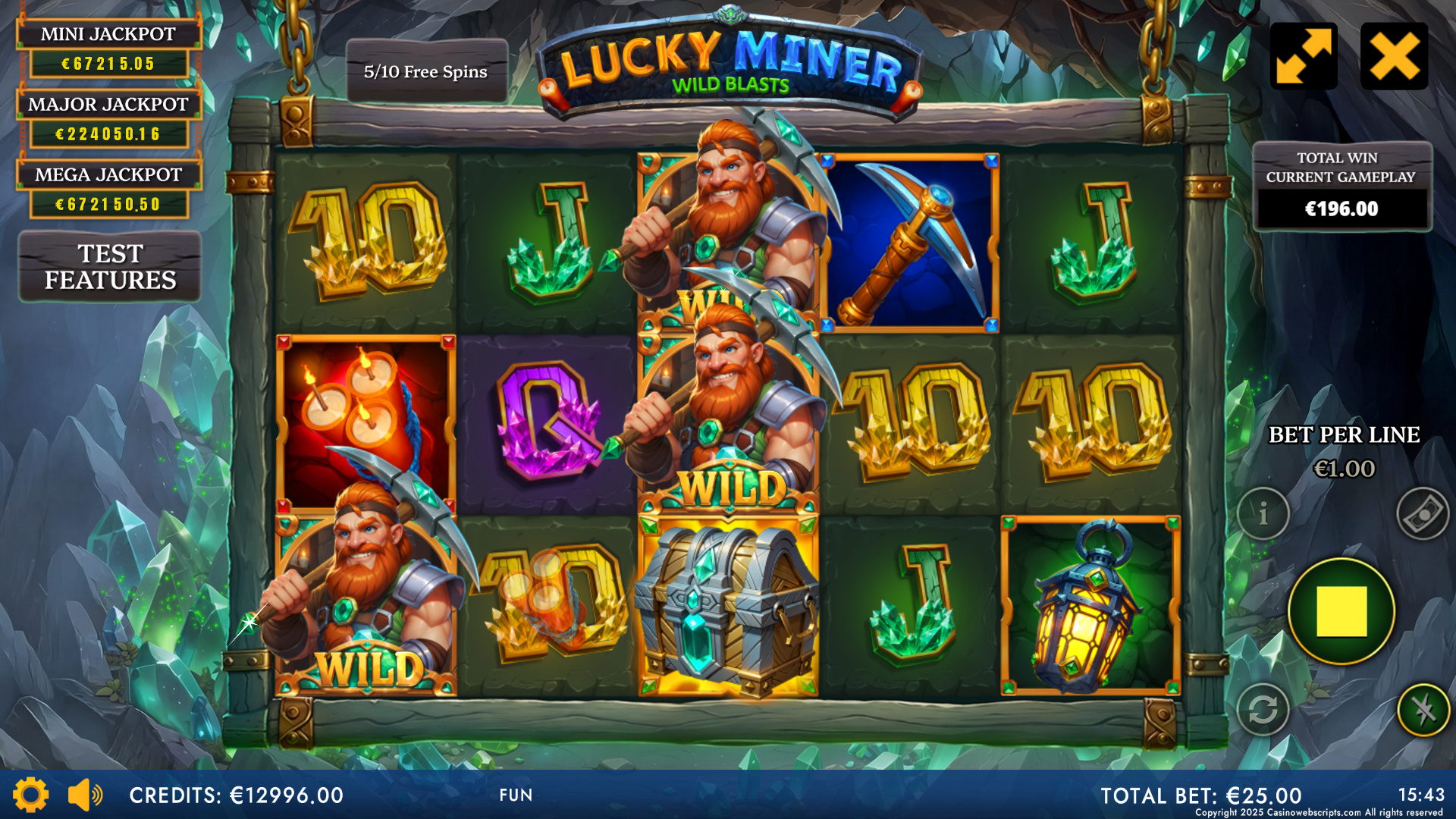 Lucky Miner - Wild Blasts - Preview #8