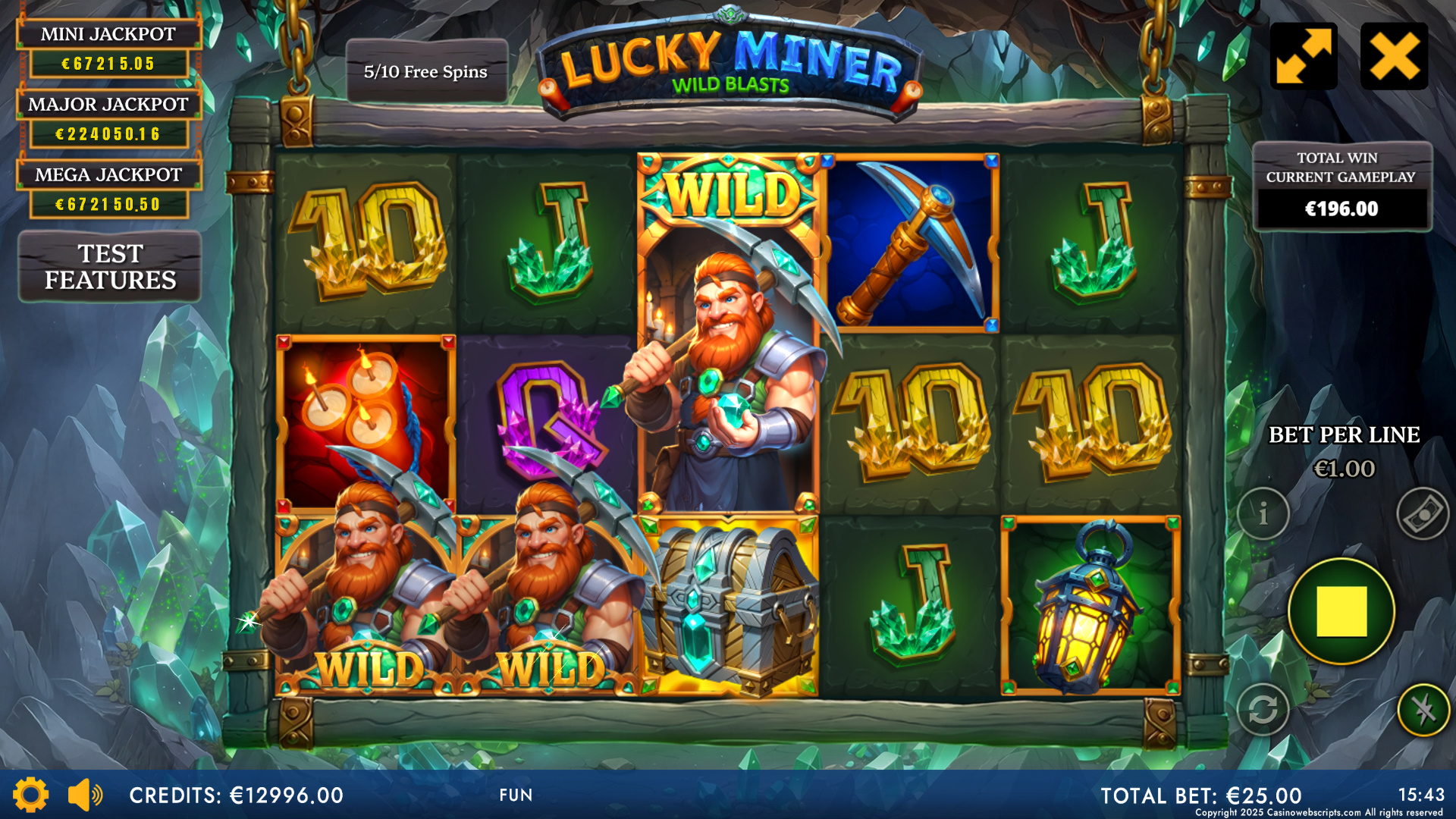 Lucky Miner - Wild Blasts - Preview #9