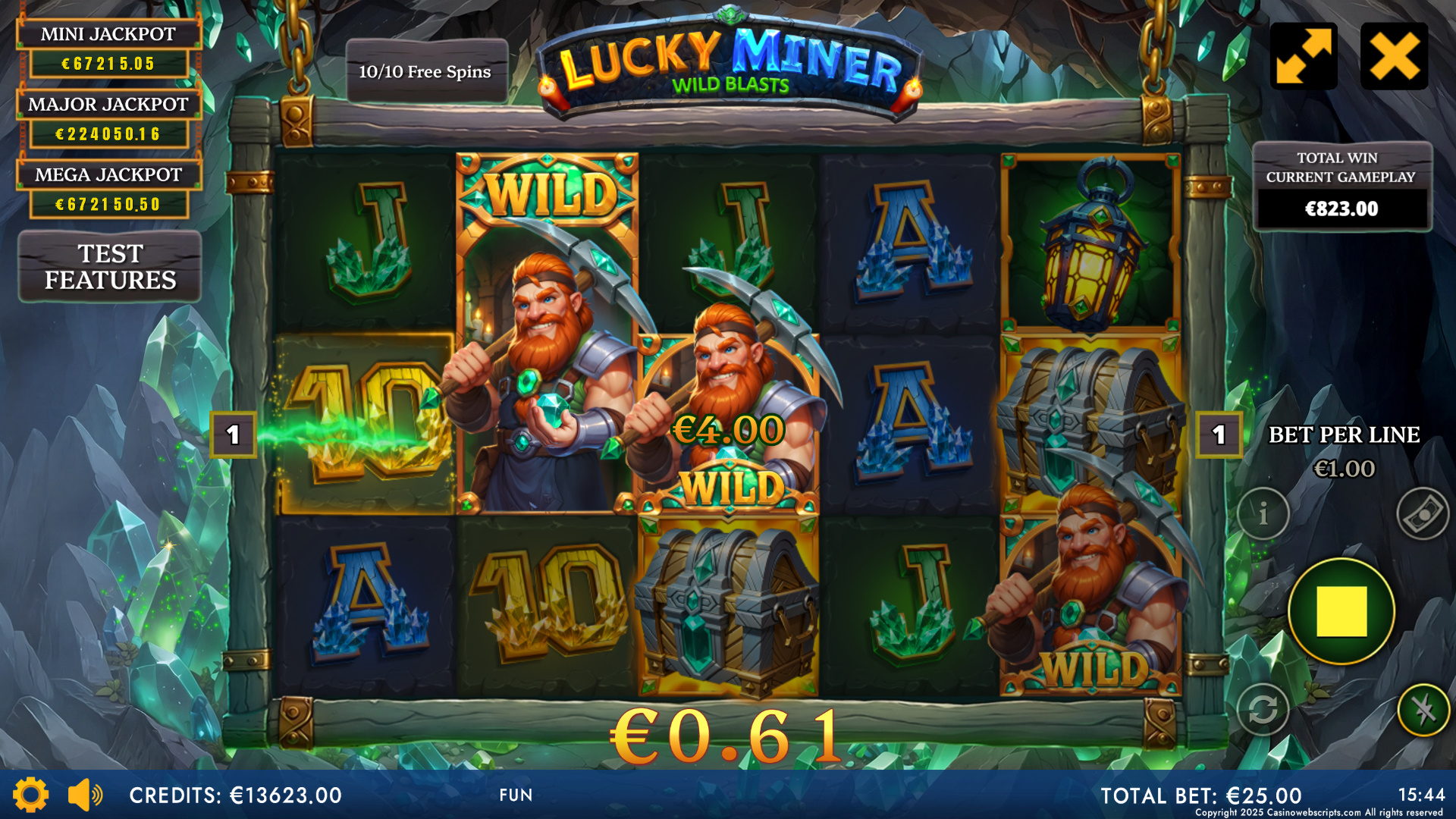 Lucky Miner - Wild Blasts - Preview #11