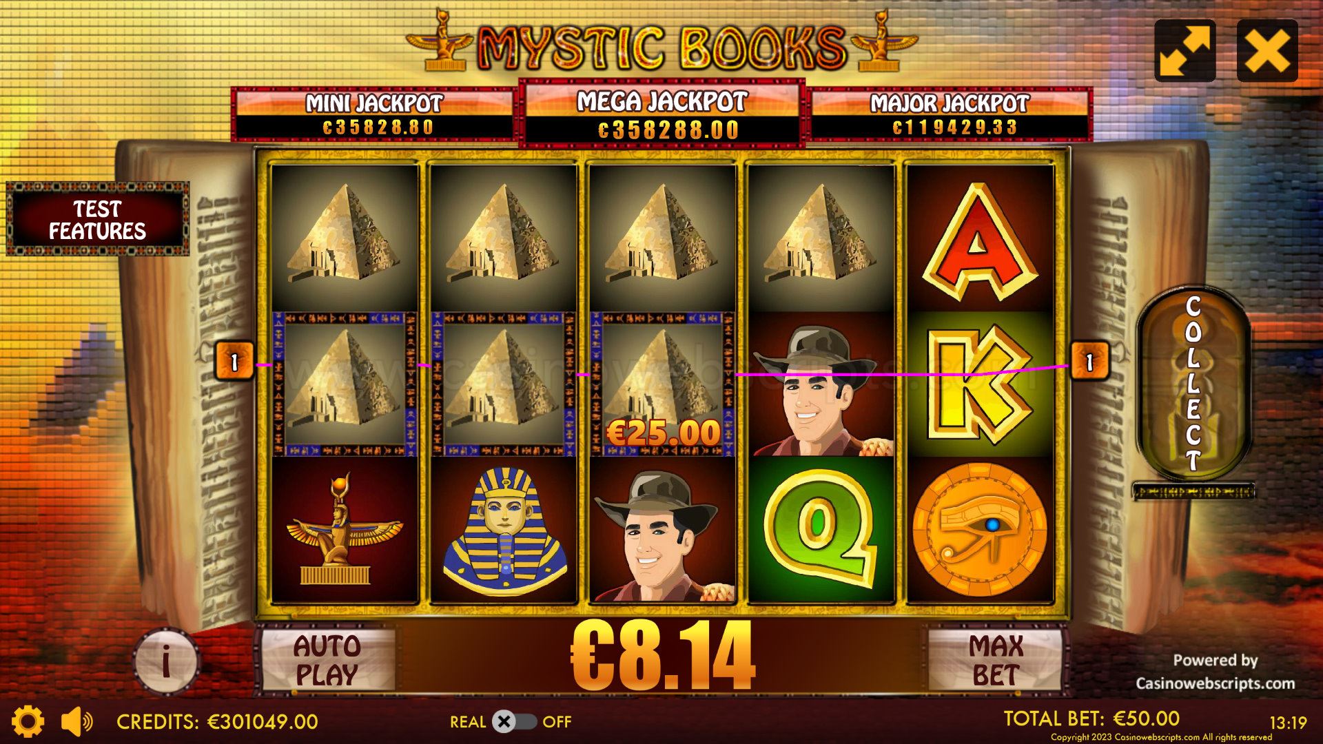 Mystic Books HTML5 Mobile and PC - Preview