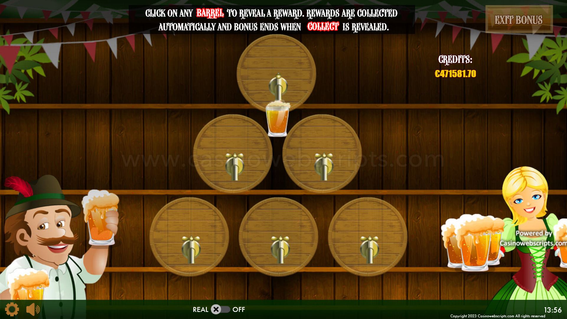 Oktoberfest Beer Bash HTML5 Mobile and PC - Preview