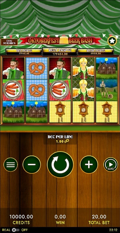 Oktoberfest Beer Bash HTML5 Mobile and PC — portrait