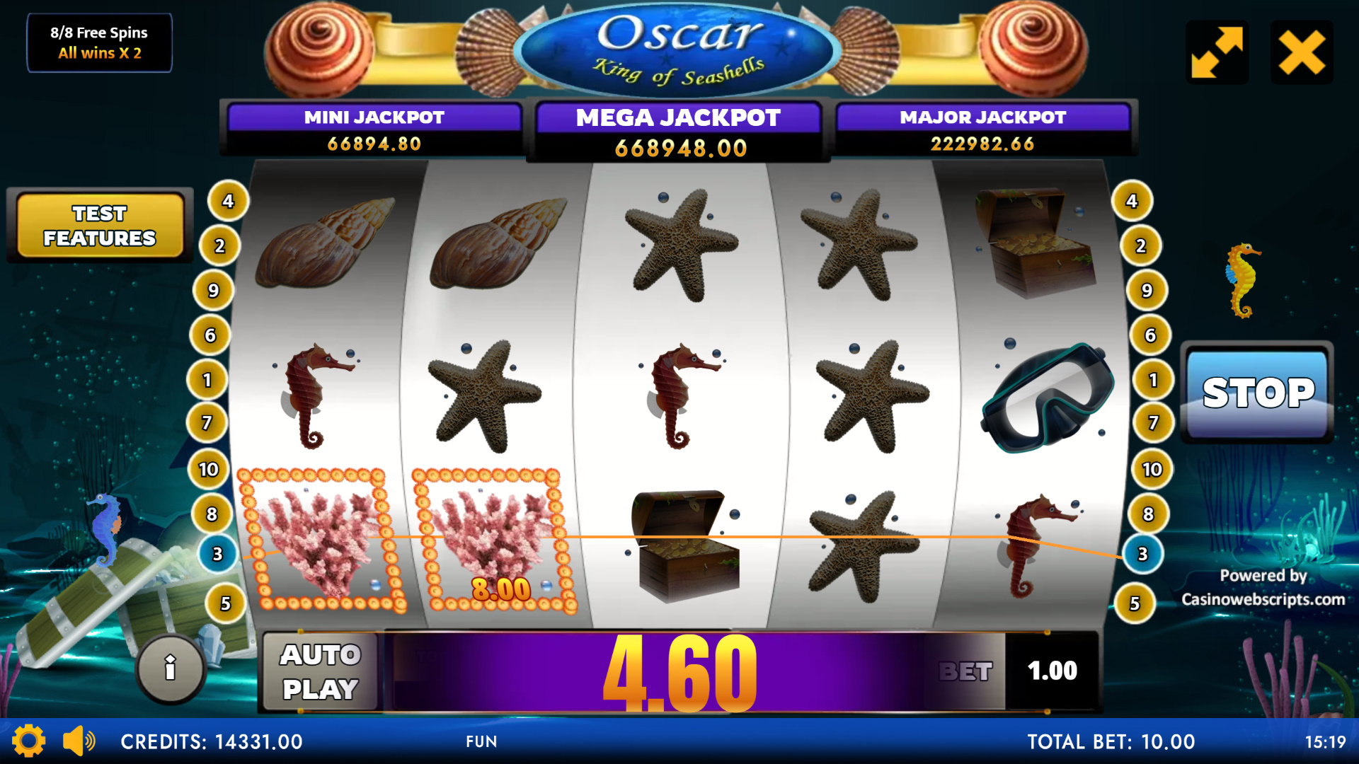 Oscar - King of Seashells Mobile and PC - Preview