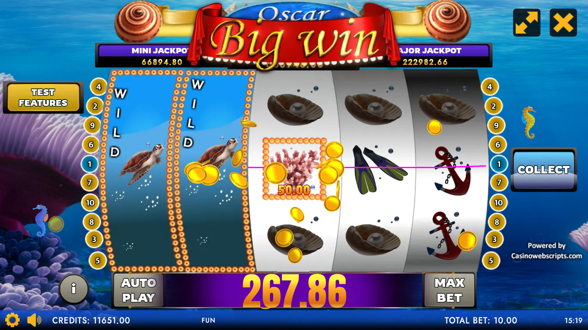 Oscar - King of Seashells Mobile and PC - Preview