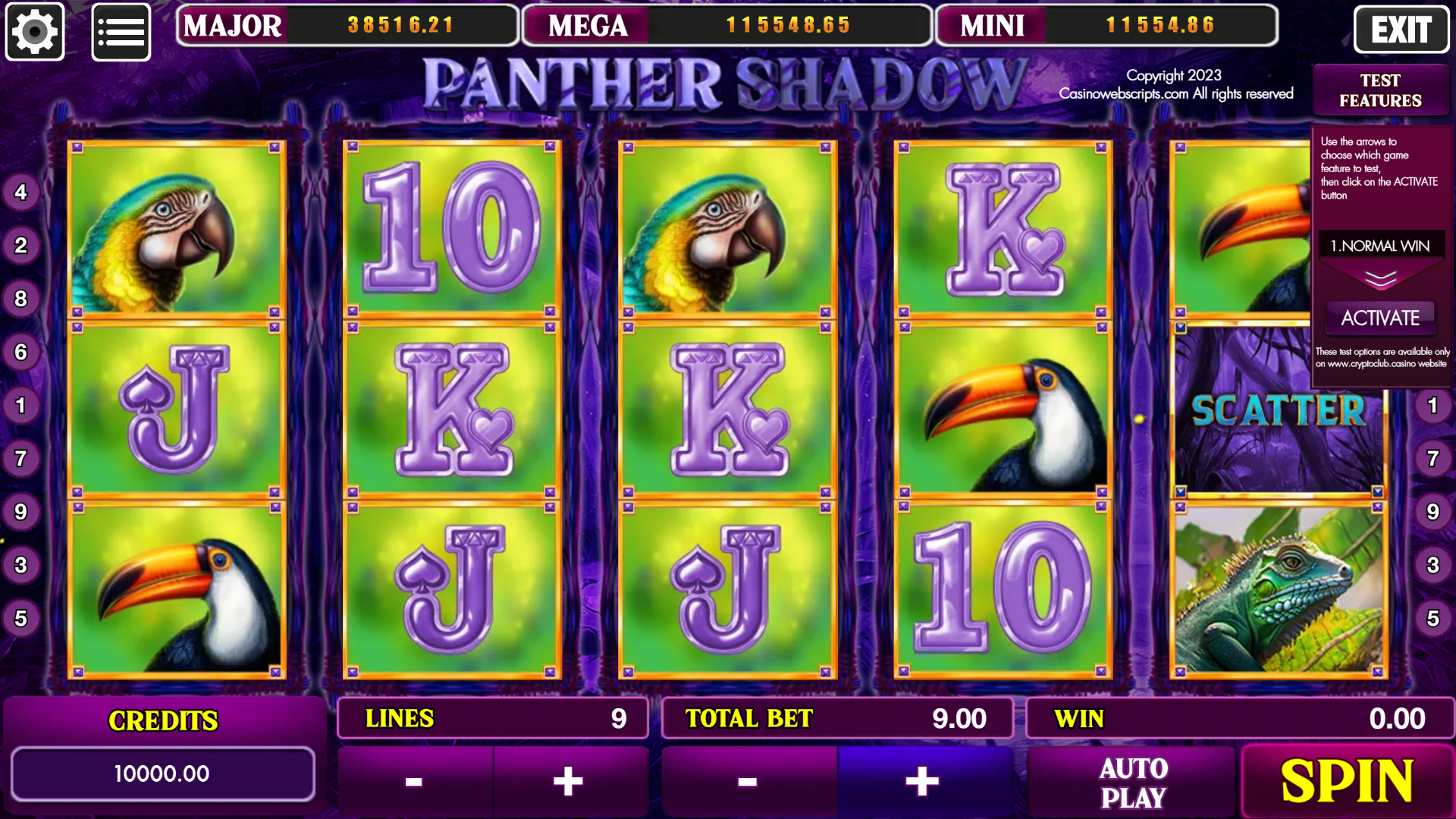 Panther Shadow base game