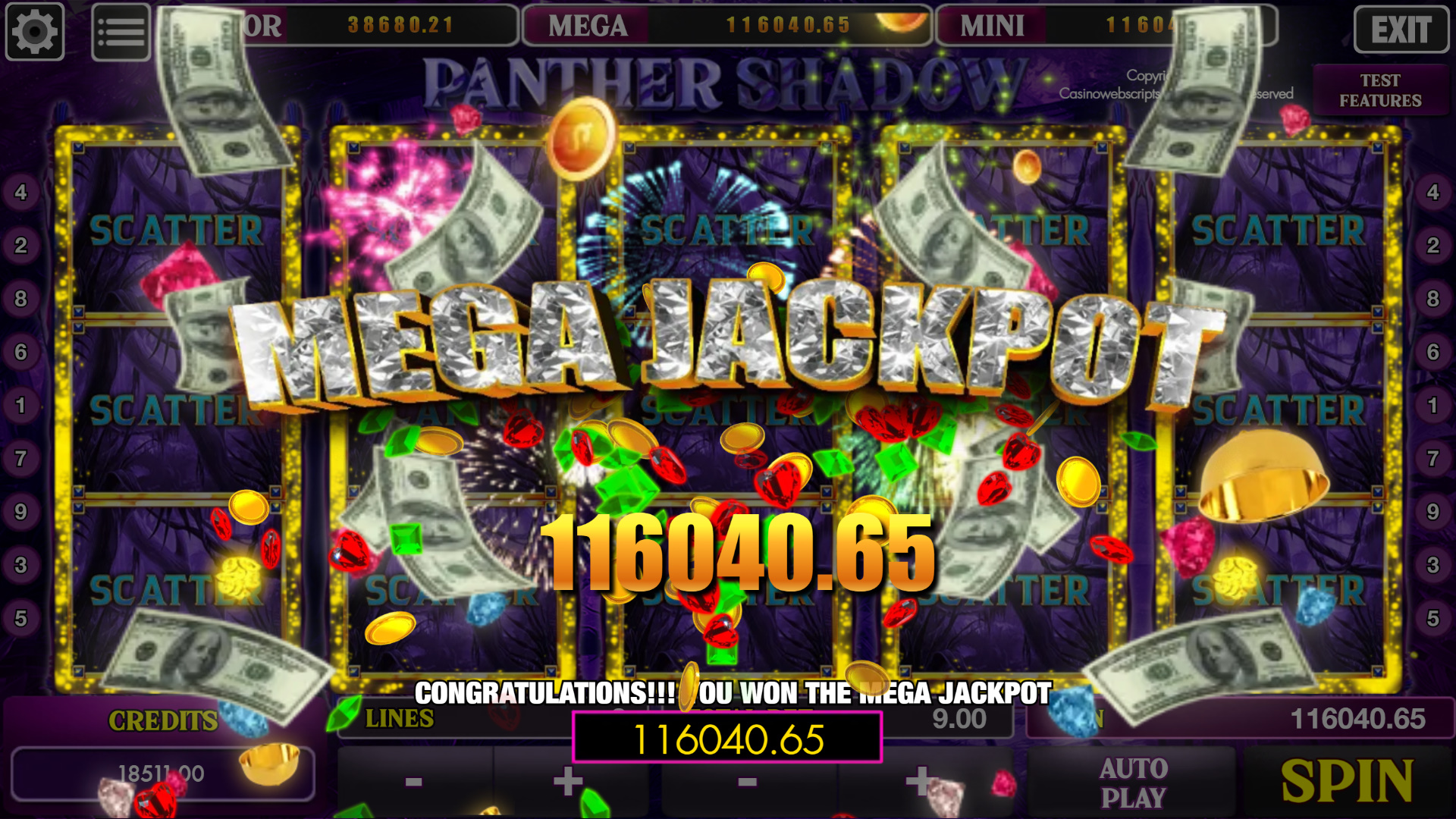 Panther Shadow - Jackpot