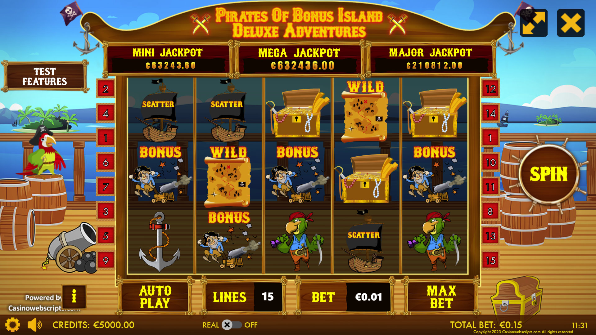 Pirates of Bonus Island Deluxe Adventures - Preview