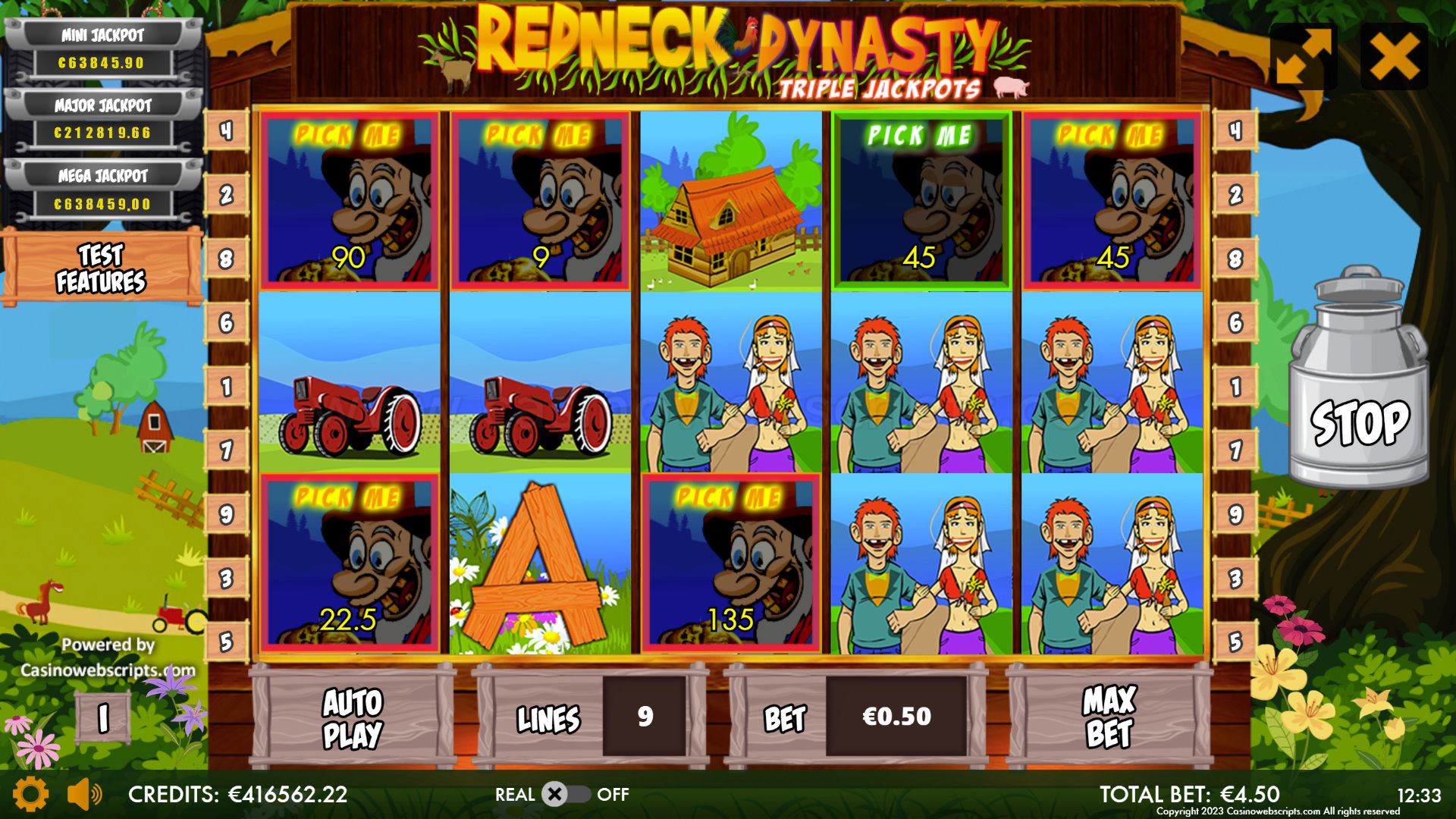 Redneck Dynasty Triple Jackpots Mobile and PC  - Preview #3