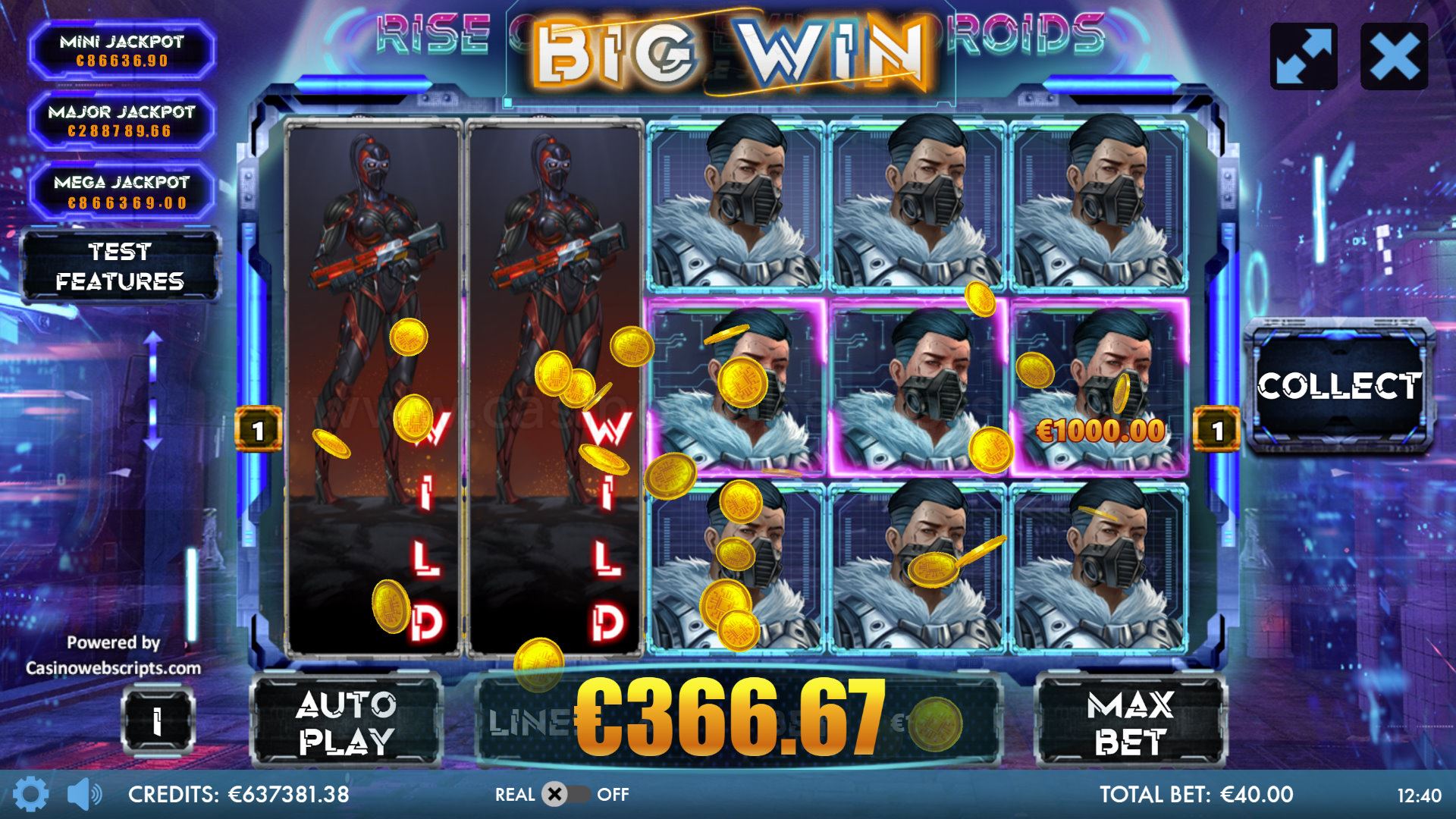 Rise Of The Evil Androids - Expanding Wild