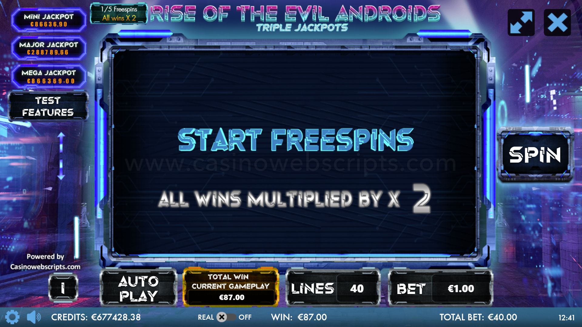 Rise Of The Evil Androids - FS Start