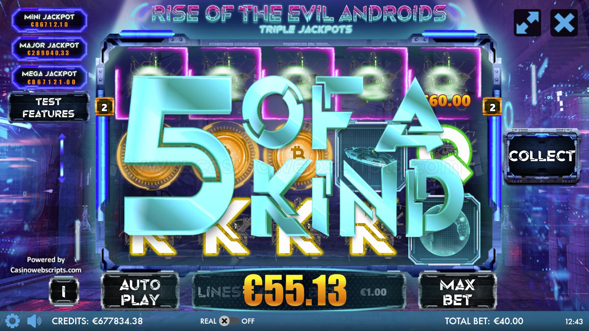Rise Of The Evil Androids - 5 of a Kind