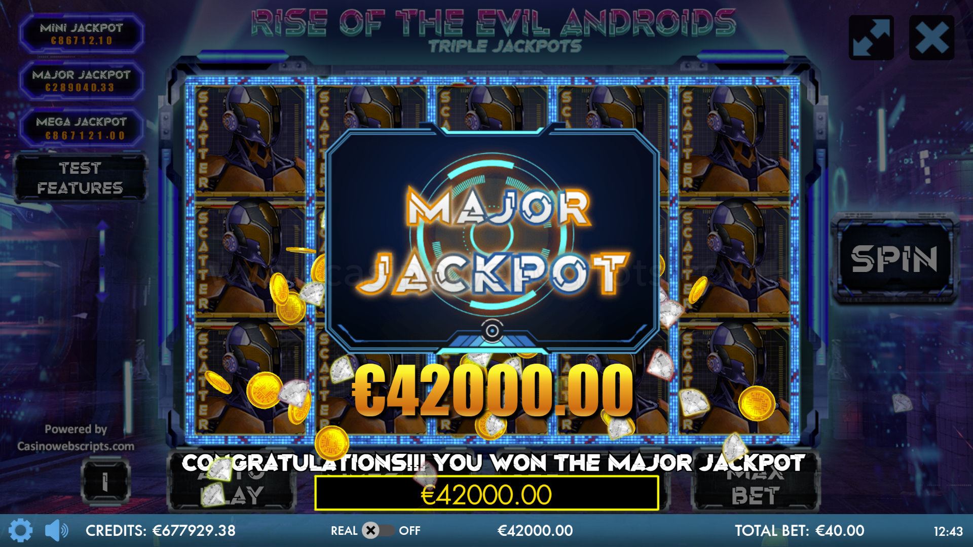 Rise Of The Evil Androids - Jackpot