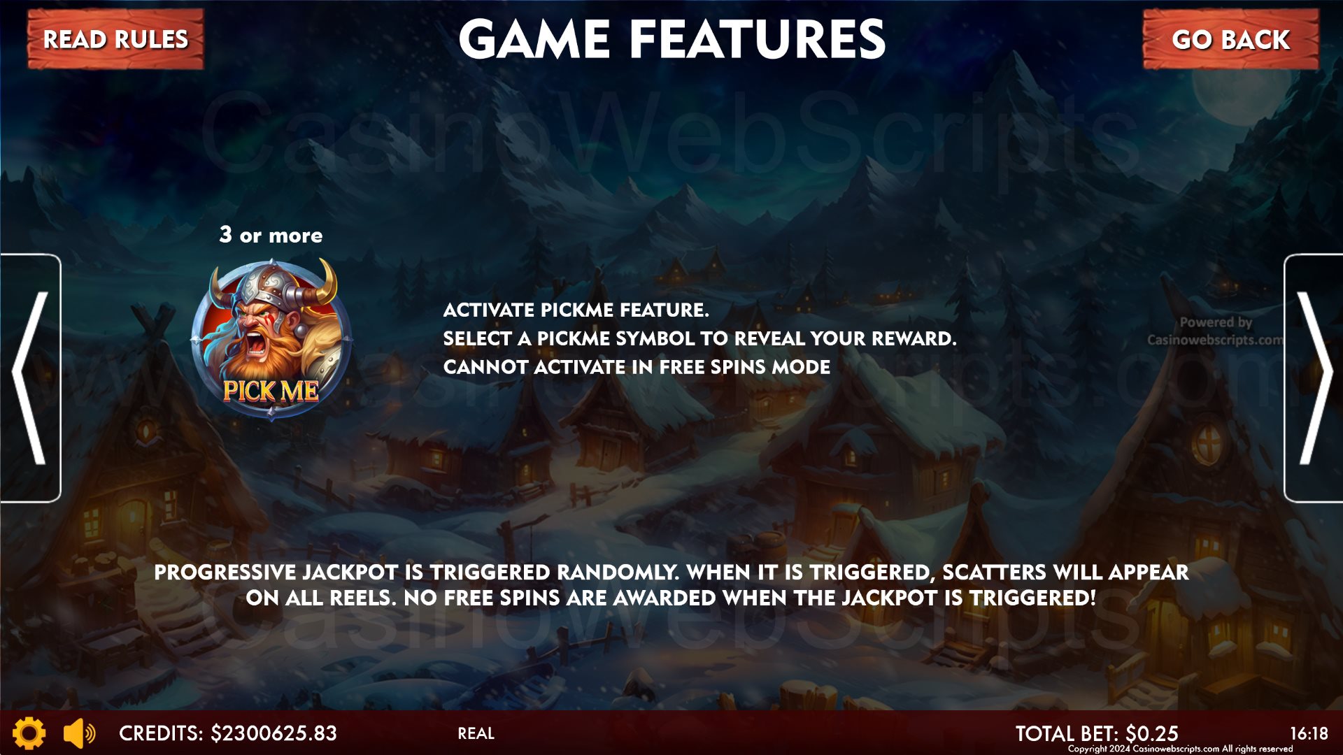 Rise Of The Vikings - Wild Treasures - Features #2