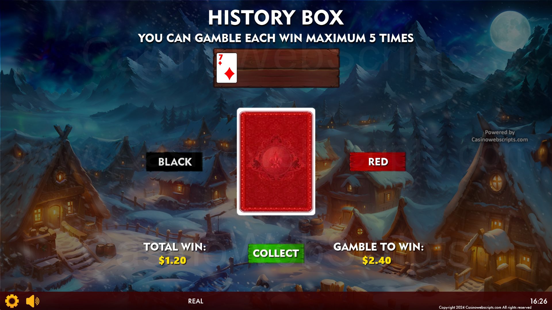 Rise Of The Vikings - Wild Treasures - Gamble