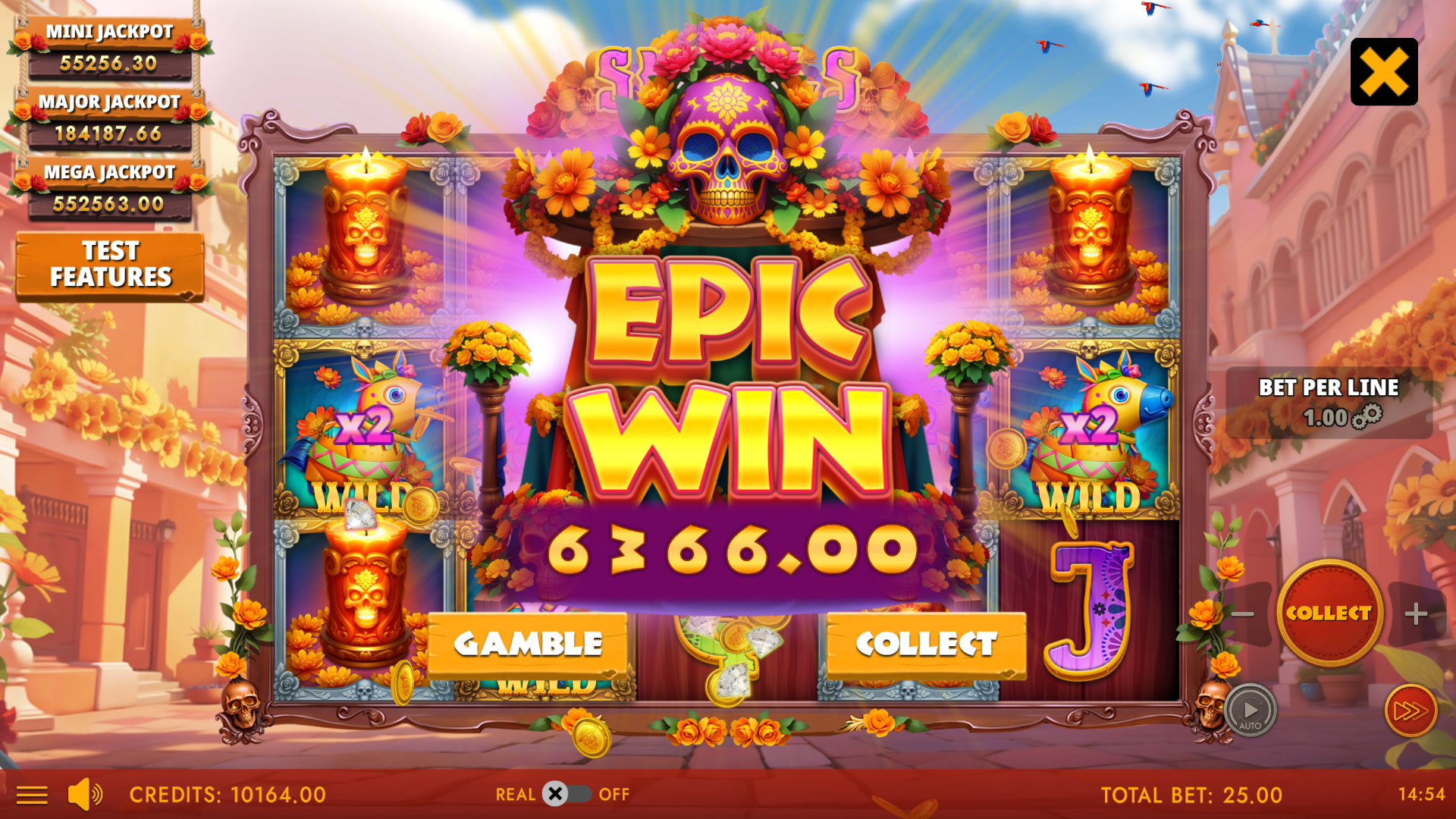 Skulls Wild Fiesta - Epic Win