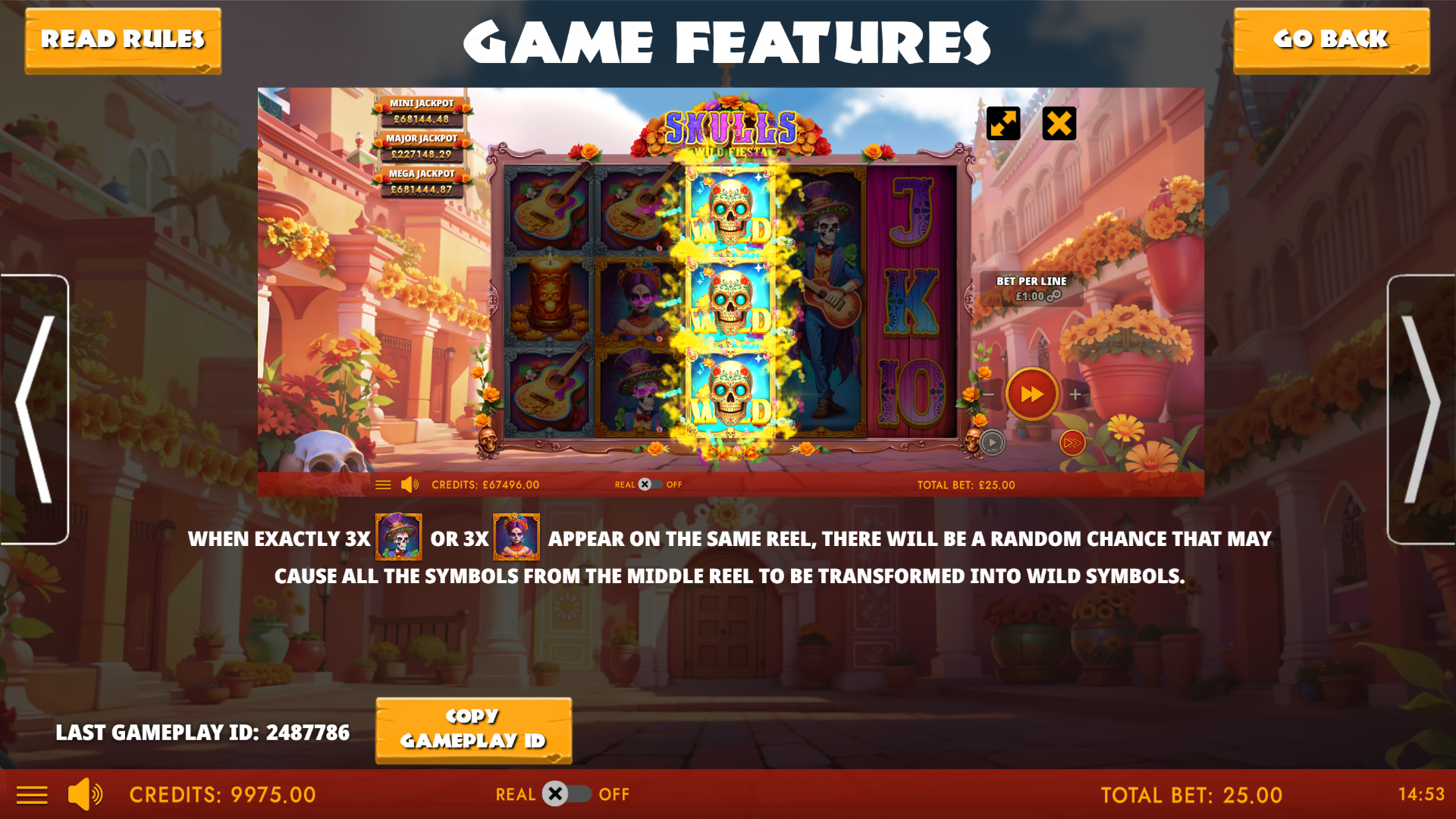 Skulls Wild Fiesta - Features #2