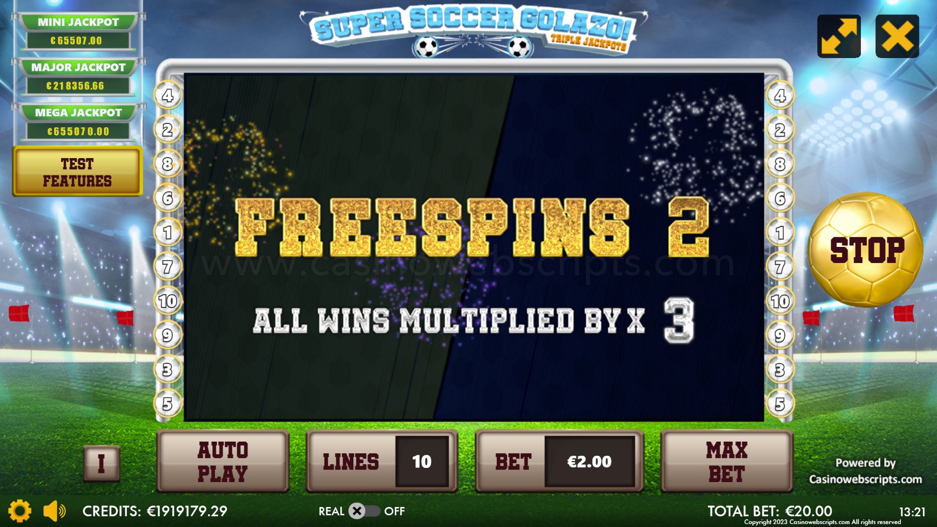 Super Soccer Golazo - FS Trigger