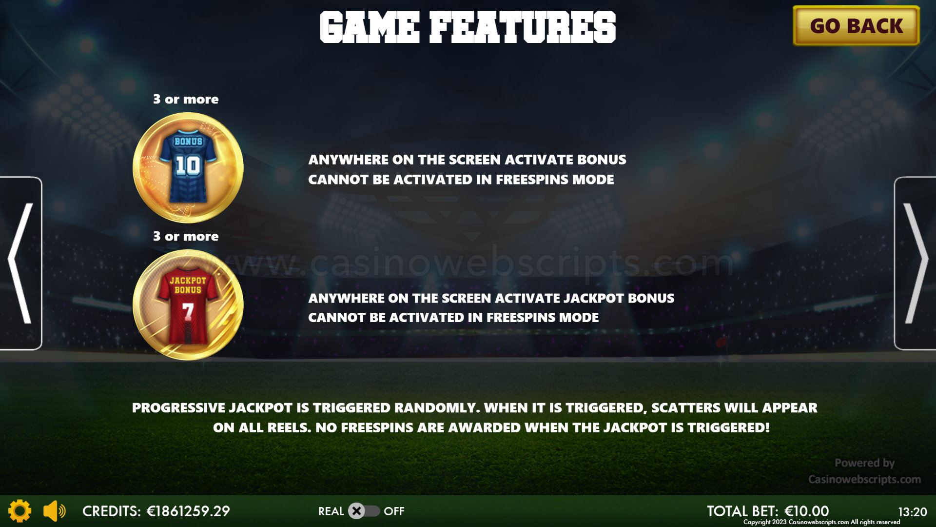 Super Soccer Golazo - Features #2