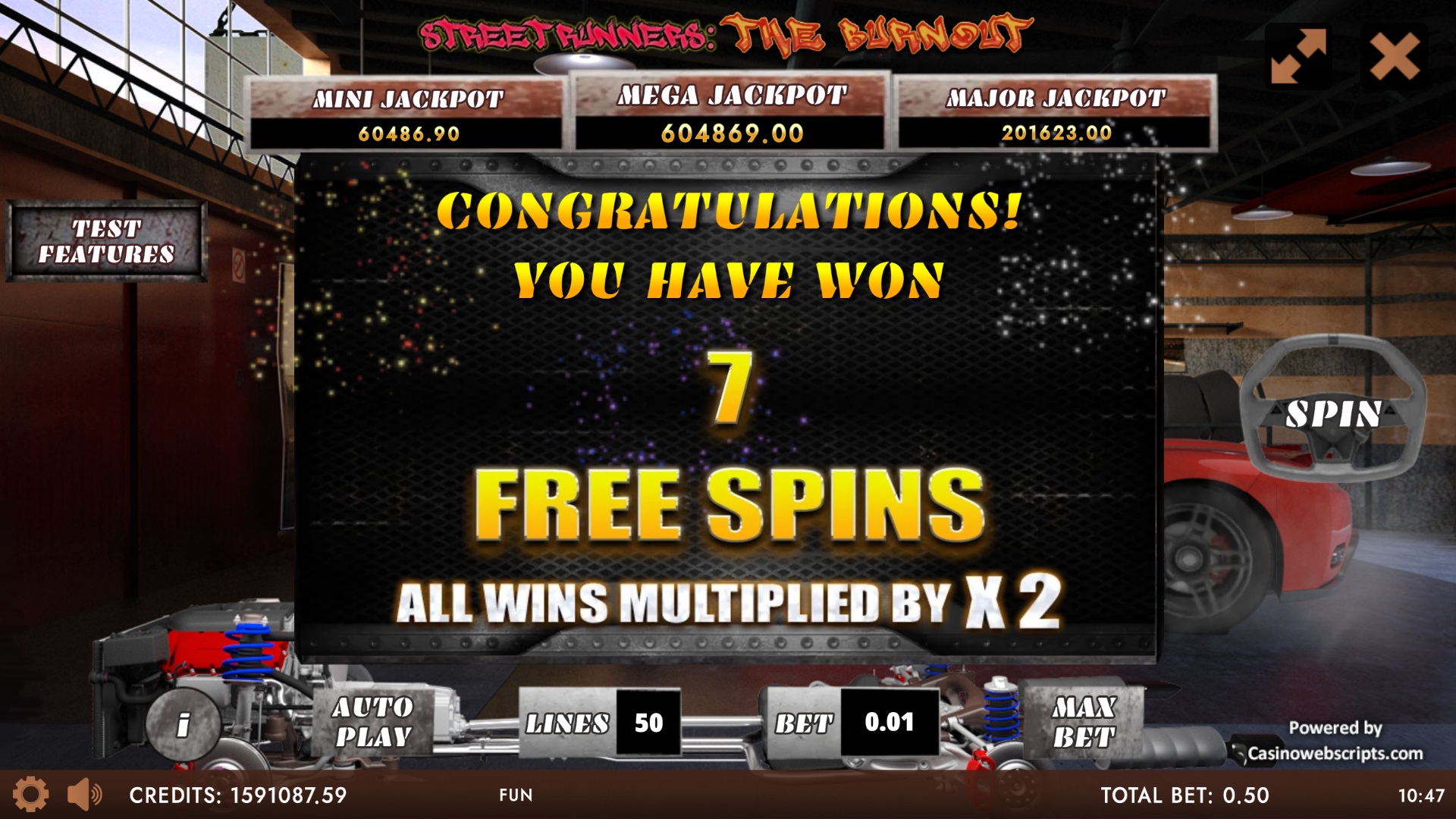 Street Runners - The burnout HTML5 Mobile and PC - Epic Win